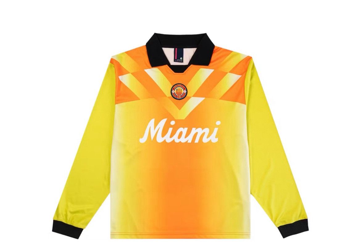 Eric Emanuel Eric Emanuel Miami soccer goalie jersey gold extra large Size US XL / EU 56 / 4 - 1 Thumbnail