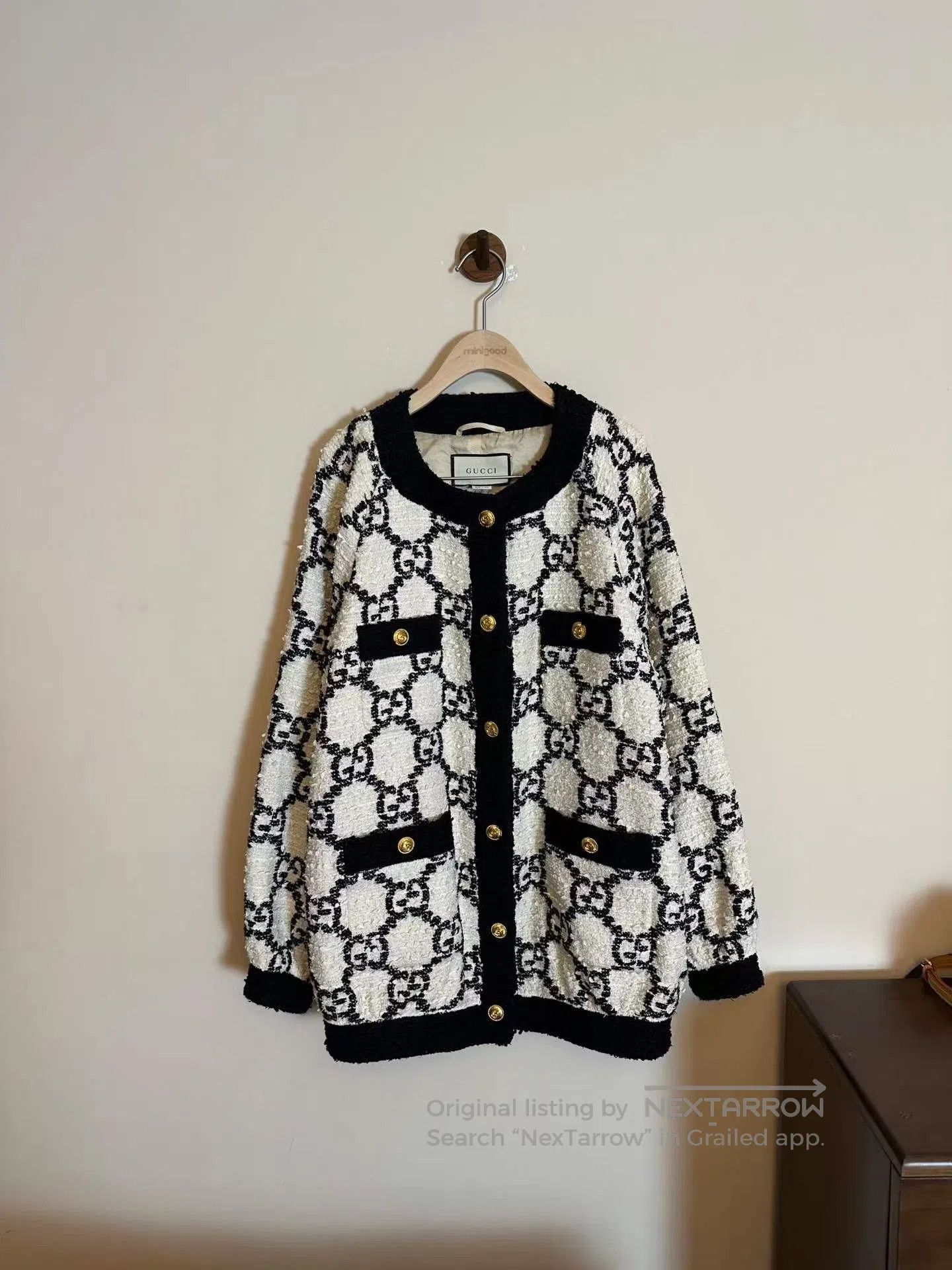 Gucci Guicci Chanel-style old flower jacket| Size XS / US 0-2 / IT 36-38 - 1 Thumbnail