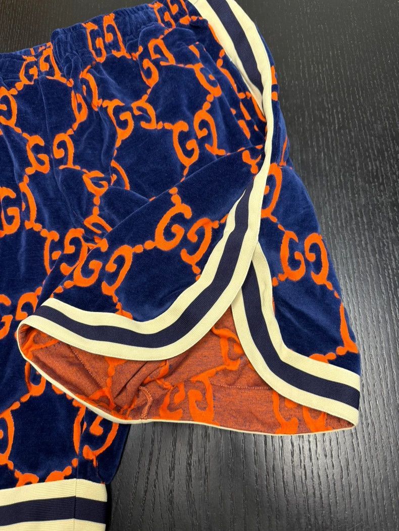 Gucci Gucci GG Velvet Print Basketball Shorts-2505 Size US 32 / EU 48 - 7 Thumbnail
