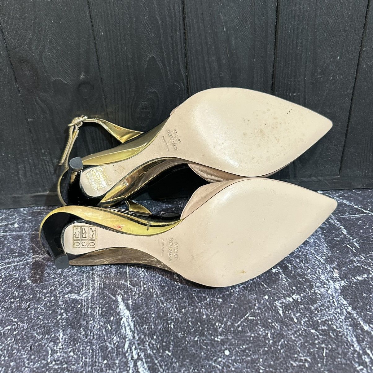 Stuart Weitzman Stuart Weitzman Women’s Leather Heels Size 9.5 XL Size US 9.5 / IT 39.5 - 9 Thumbnail
