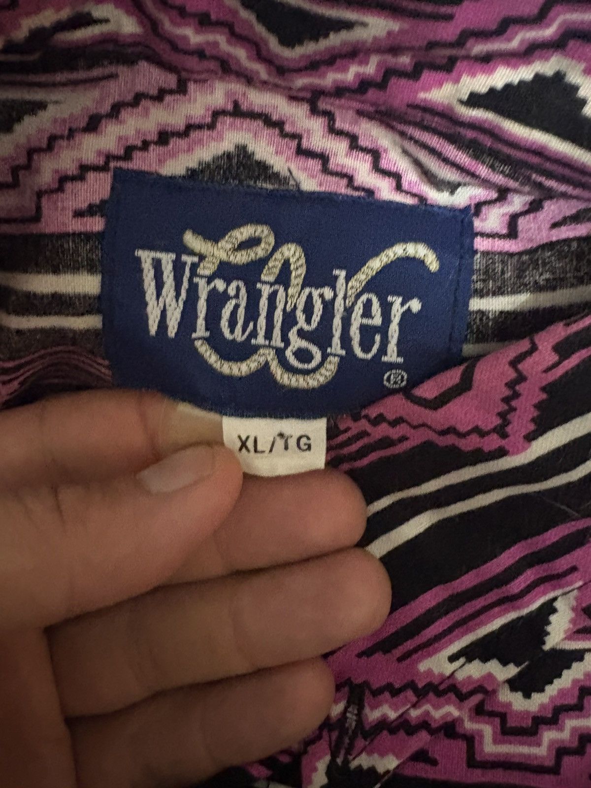 Wrangler Vintage Wrangler Button Up Shirt 90s Western Brushpopper Size US XL / EU 56 / 4 - 4 Thumbnail
