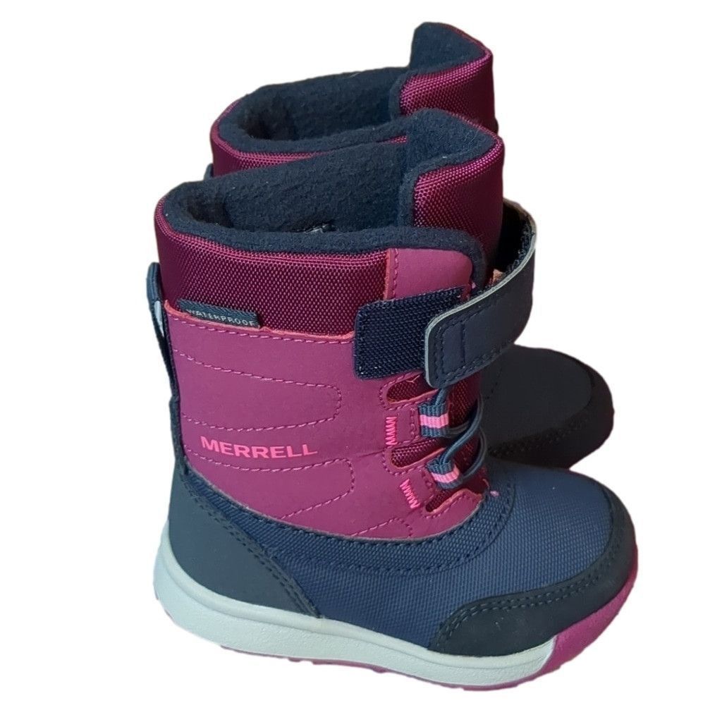 Merrell Merrell snow storm junior berry navy winter boots size 4M Size US 14 / EU 47 - 2 Thumbnail