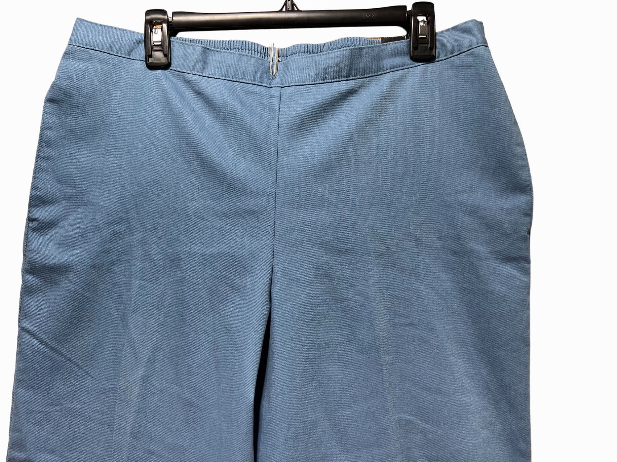 Other Alfred Dunner Women's Pull-On Elastic Waist Pant - Light Blu Size 38" / US 16 / IT 52 - 15 Thumbnail