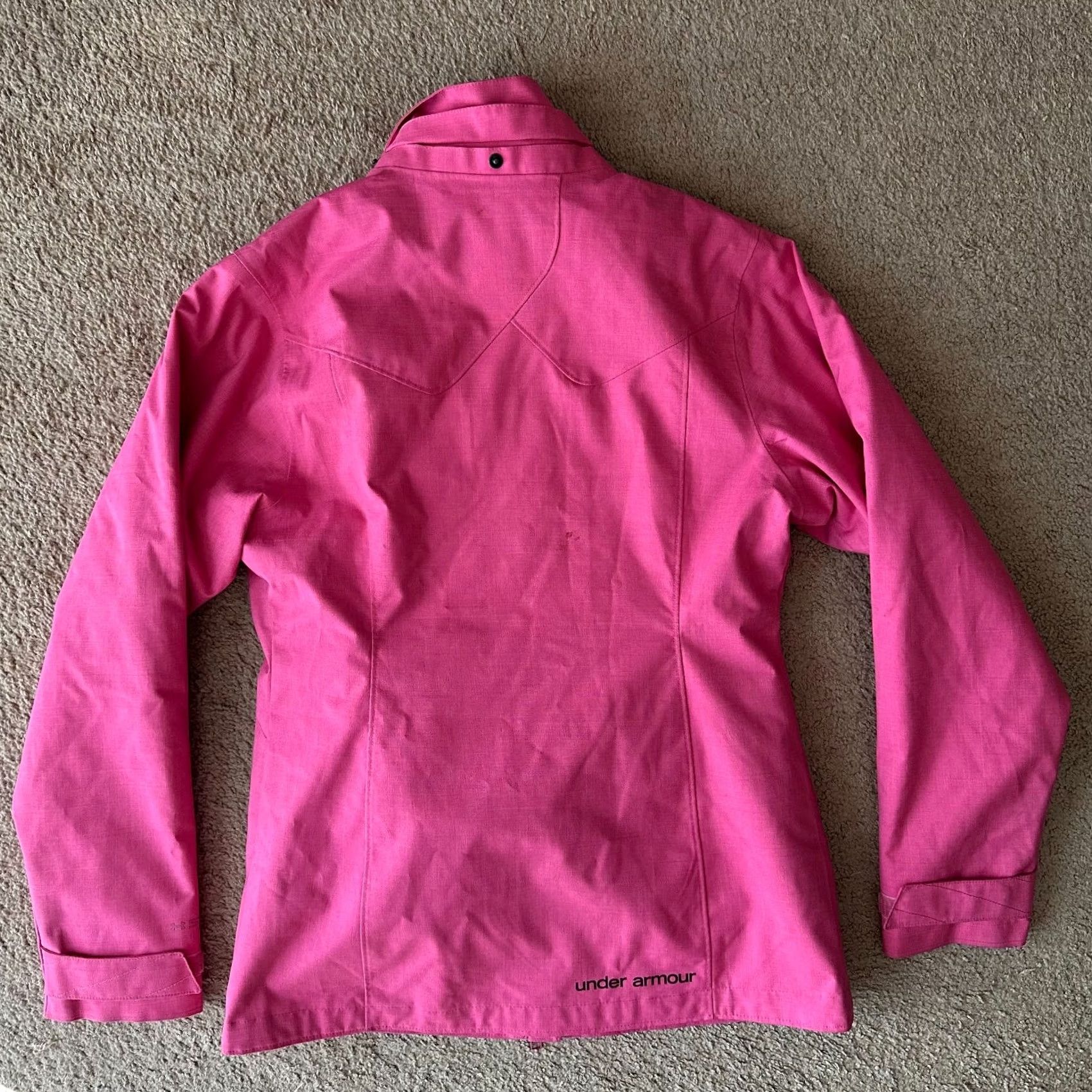 Under Armour Under Armour Jacket Womens Small Storm Insulated Pink Ski Snowboard Softshell Size S / US 4 / IT 40 - 2 Thumbnail
