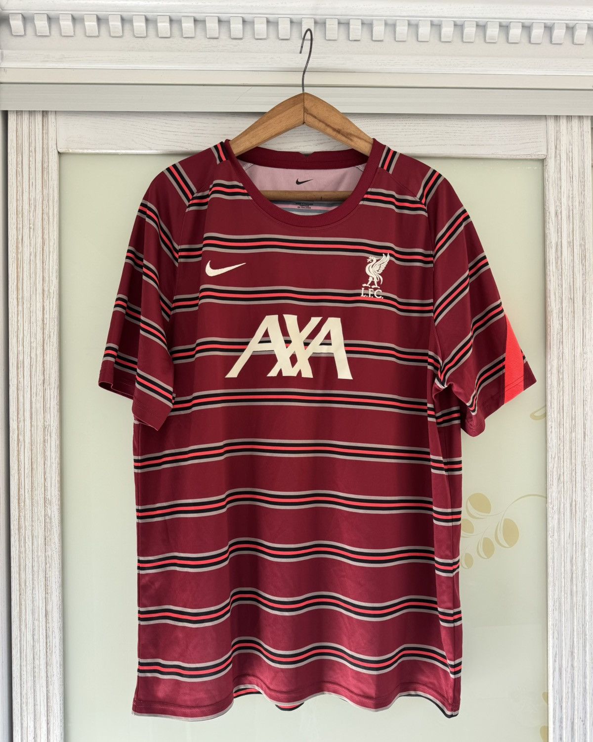 Nike Liverpool 2021-2022 Soccer Training Jersey Football Shirt Size US XXL / EU 58 / 5 - 1 Thumbnail