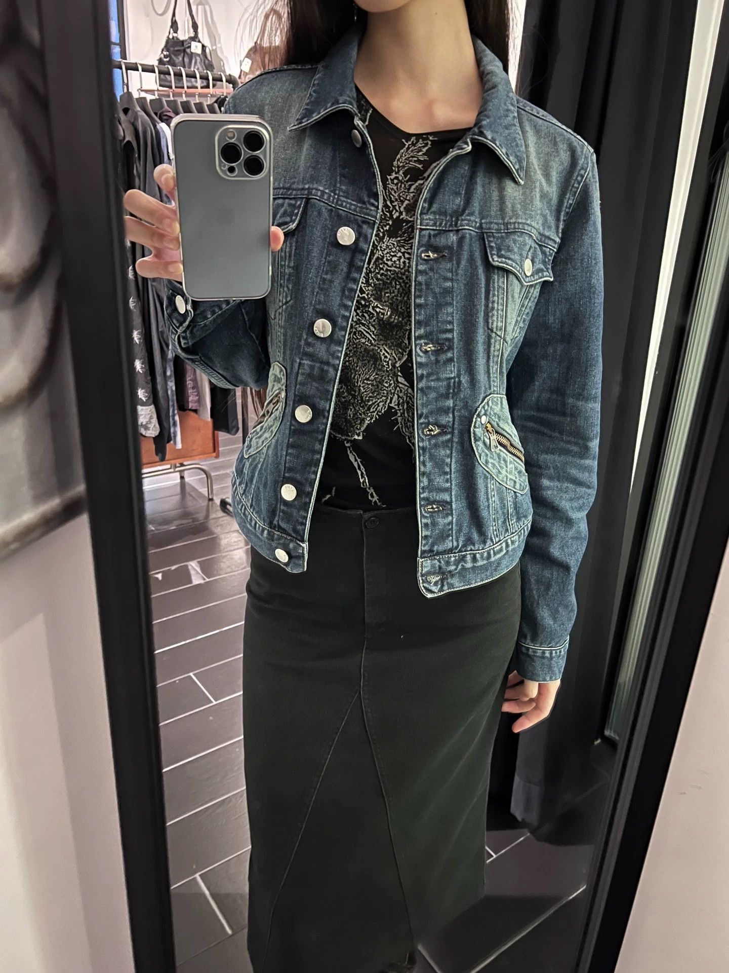 Miss Sixty MISS SIXTY Vintage Zipper Slim Denim Jacket M Size M / US 6-8 / IT 42-44 - 6 Thumbnail
