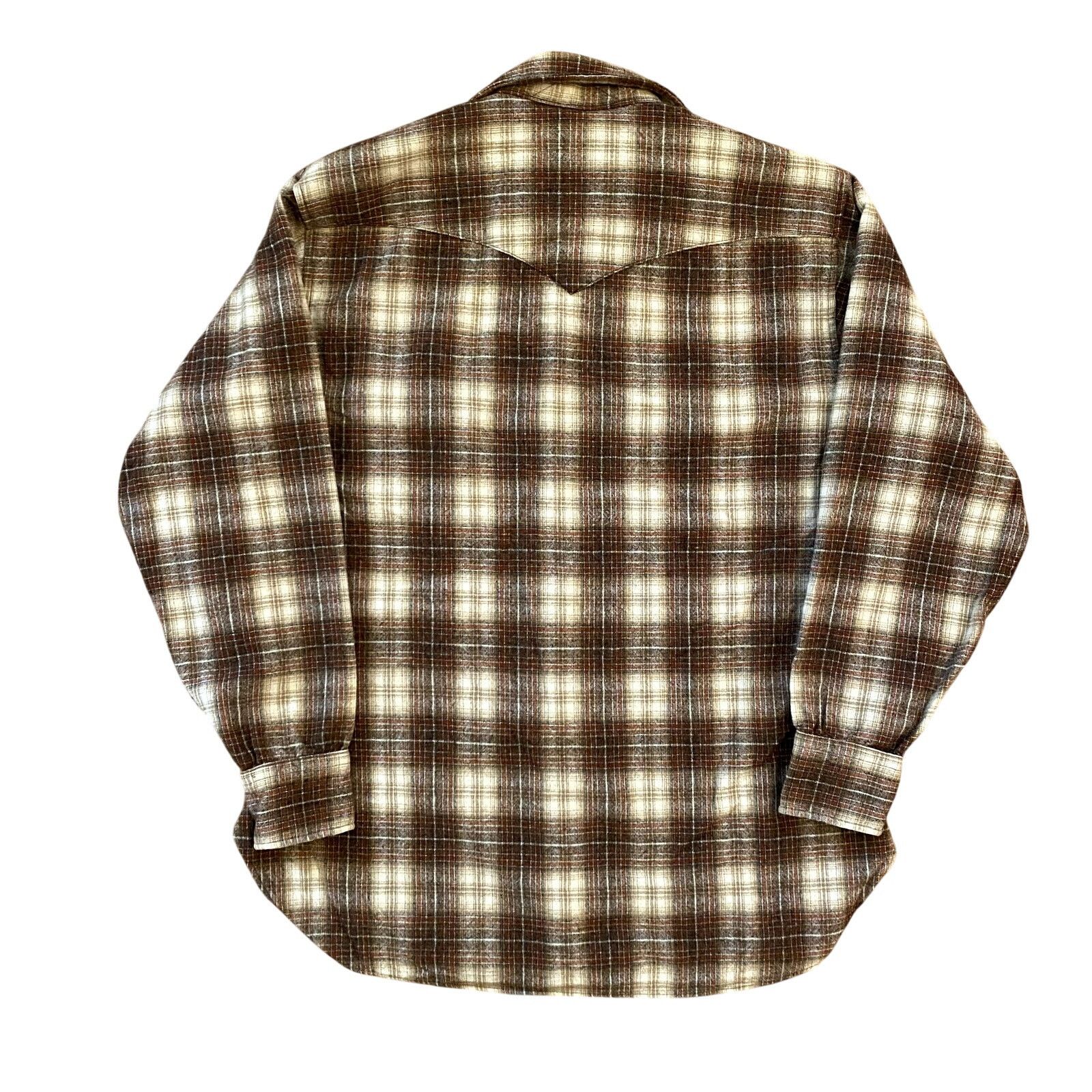 Pendleton × Vintage Vintage Pendleton Plaid High Grade Western Pearl Snap Shirt Size US L / EU 52-54 / 3 - 2 Thumbnail