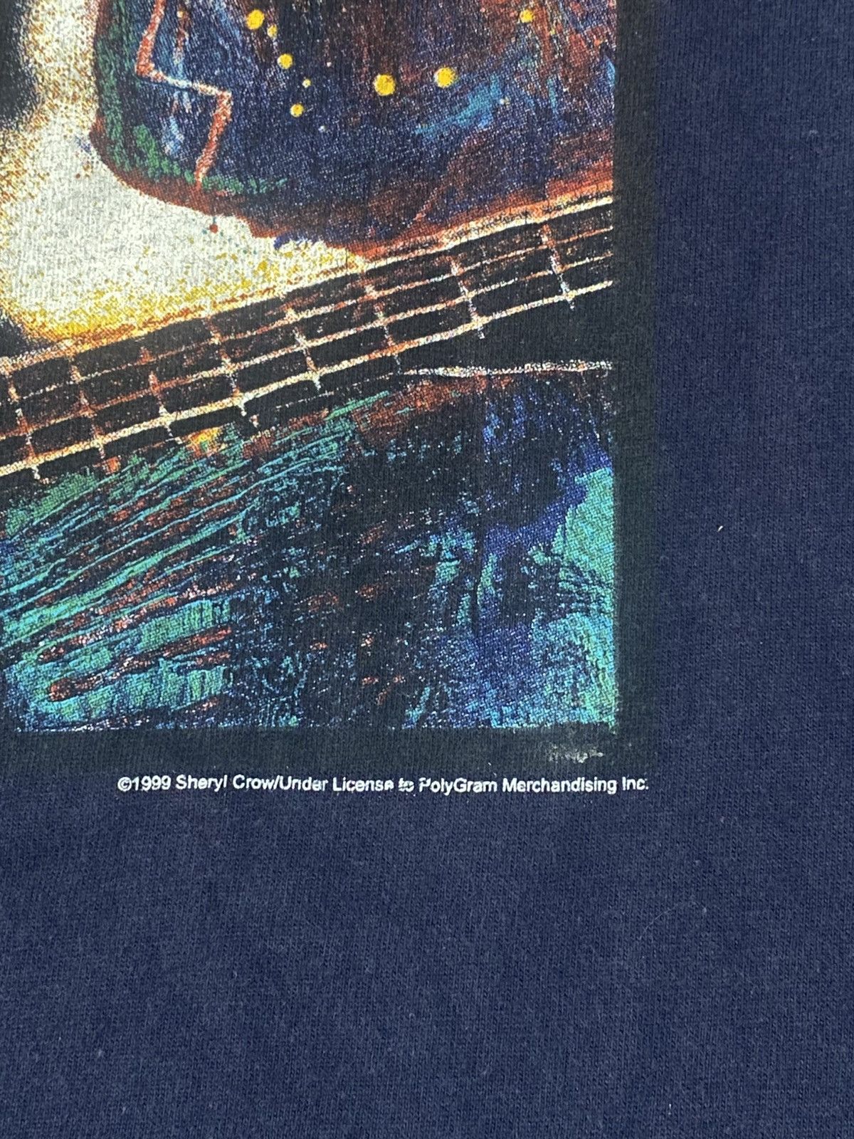 Vintage Vintage Sheryl Crow T-Shirt 1999 - Album Promo Graphic Tee Size US M / EU 48-50 / 2 - 5 Thumbnail