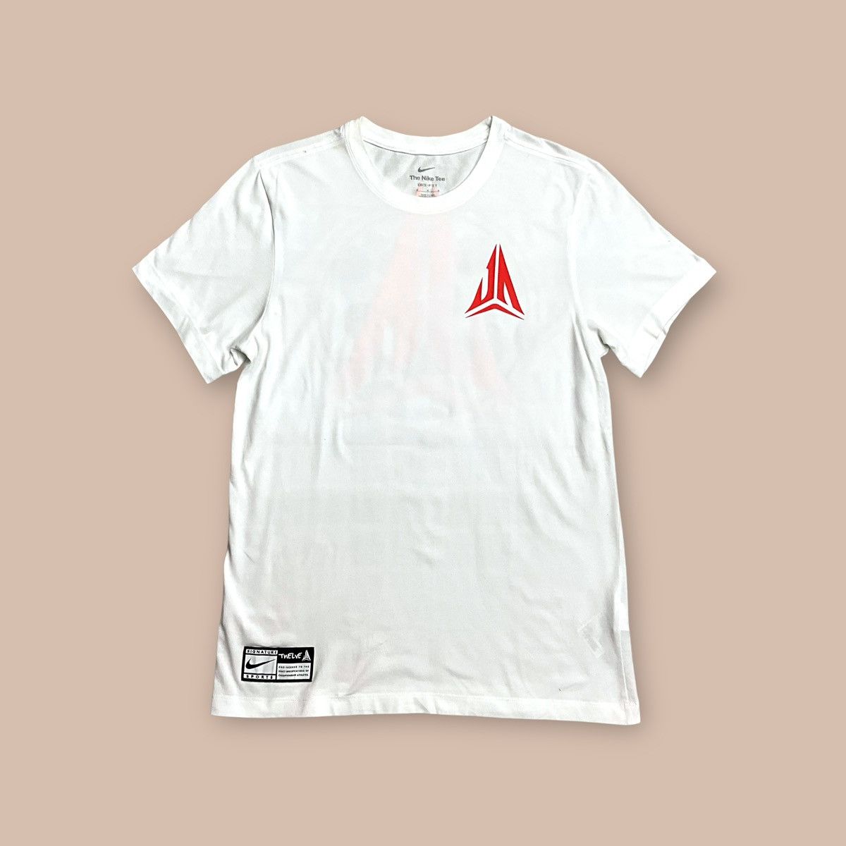 Nike Nike Ja Morant White Tee Size US M / EU 48-50 / 2 - 2 Thumbnail