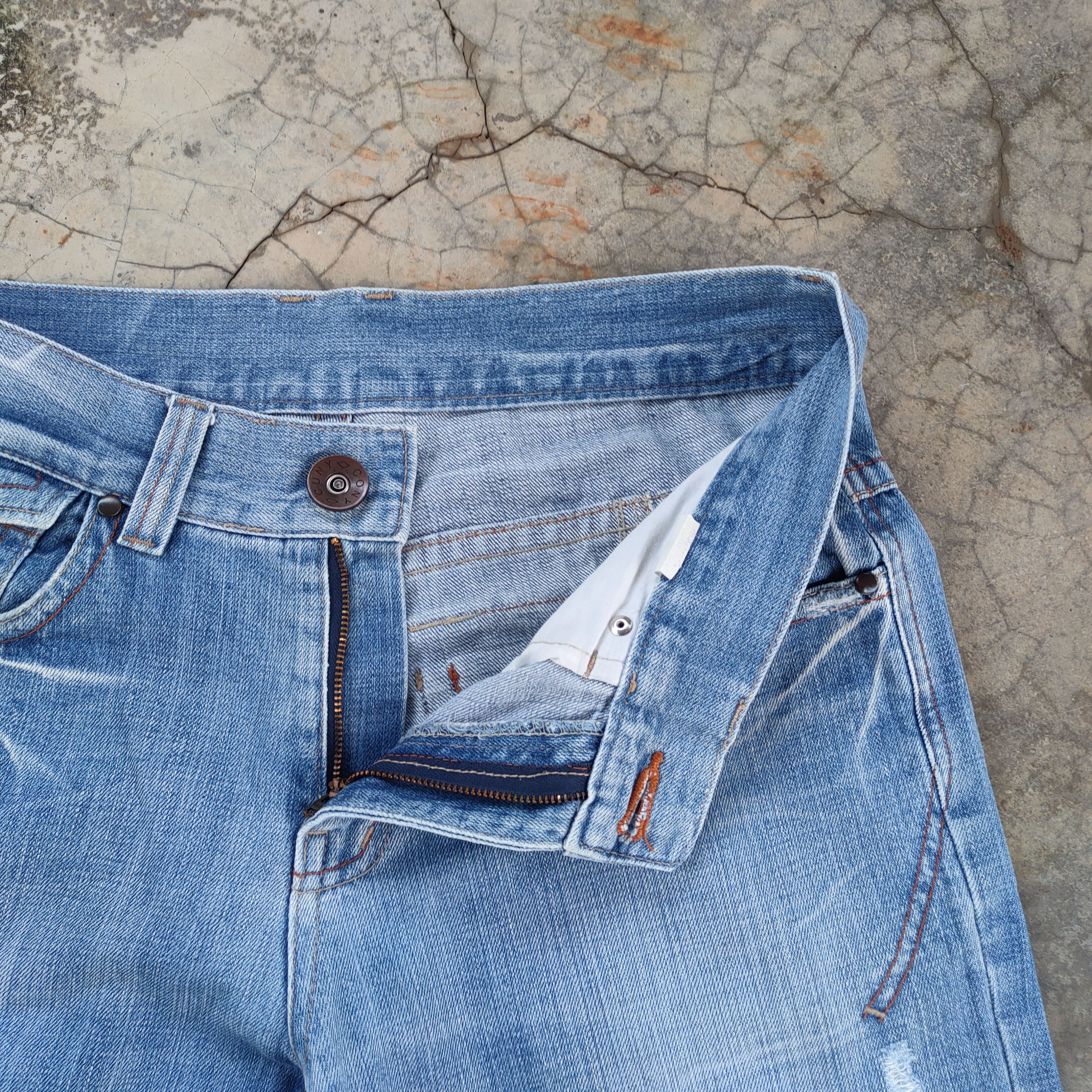Japanese Brand VINTAGE JAPANESE DENIM BAGGY RIPPEP JEANS PANTS Size US 34 / EU 50 - 6 Thumbnail