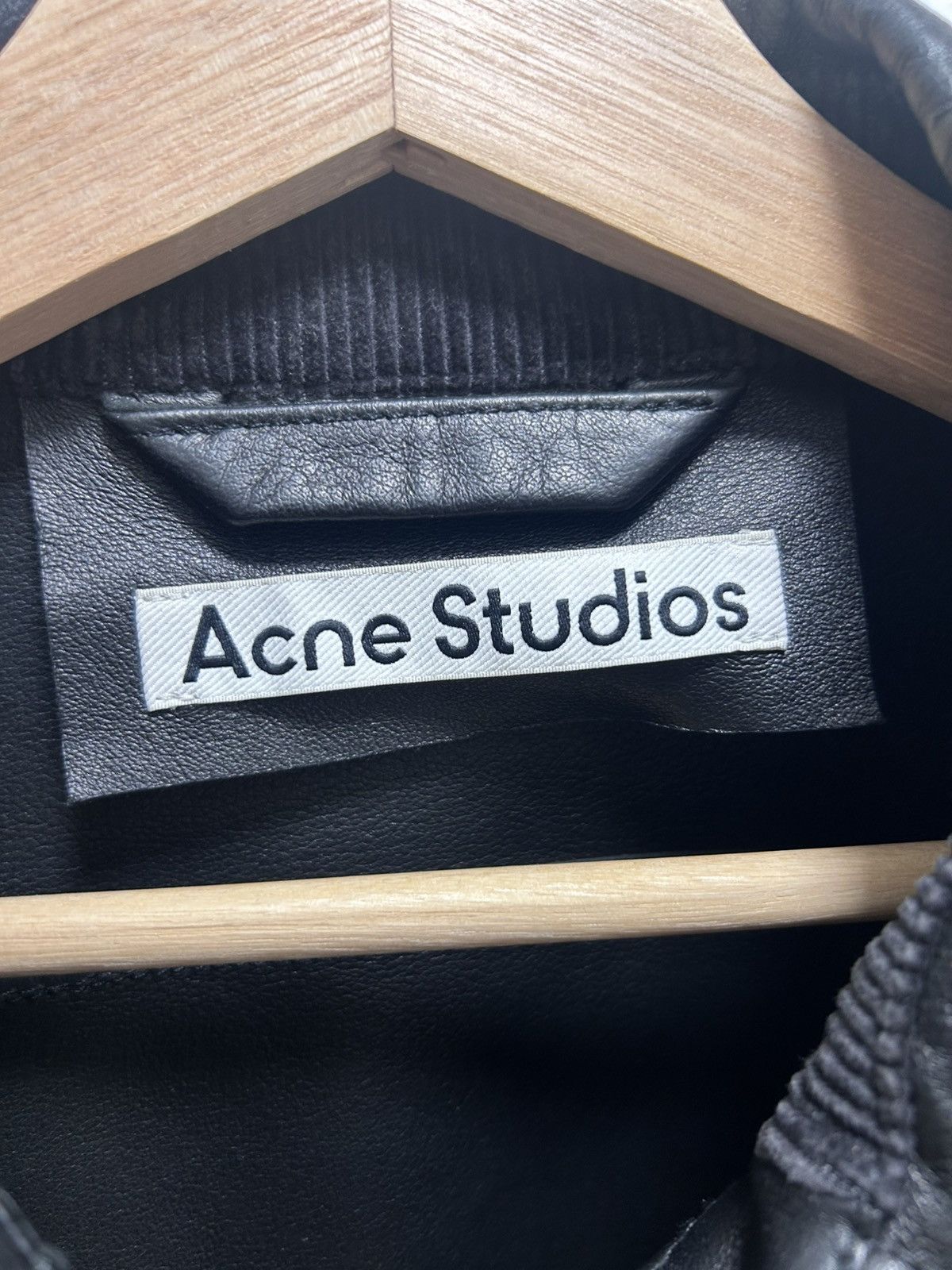 Acne Studios Acne Studios Lamb Skin Leather Chore Jacket Size US L / EU 52-54 / 3 - 4 Thumbnail