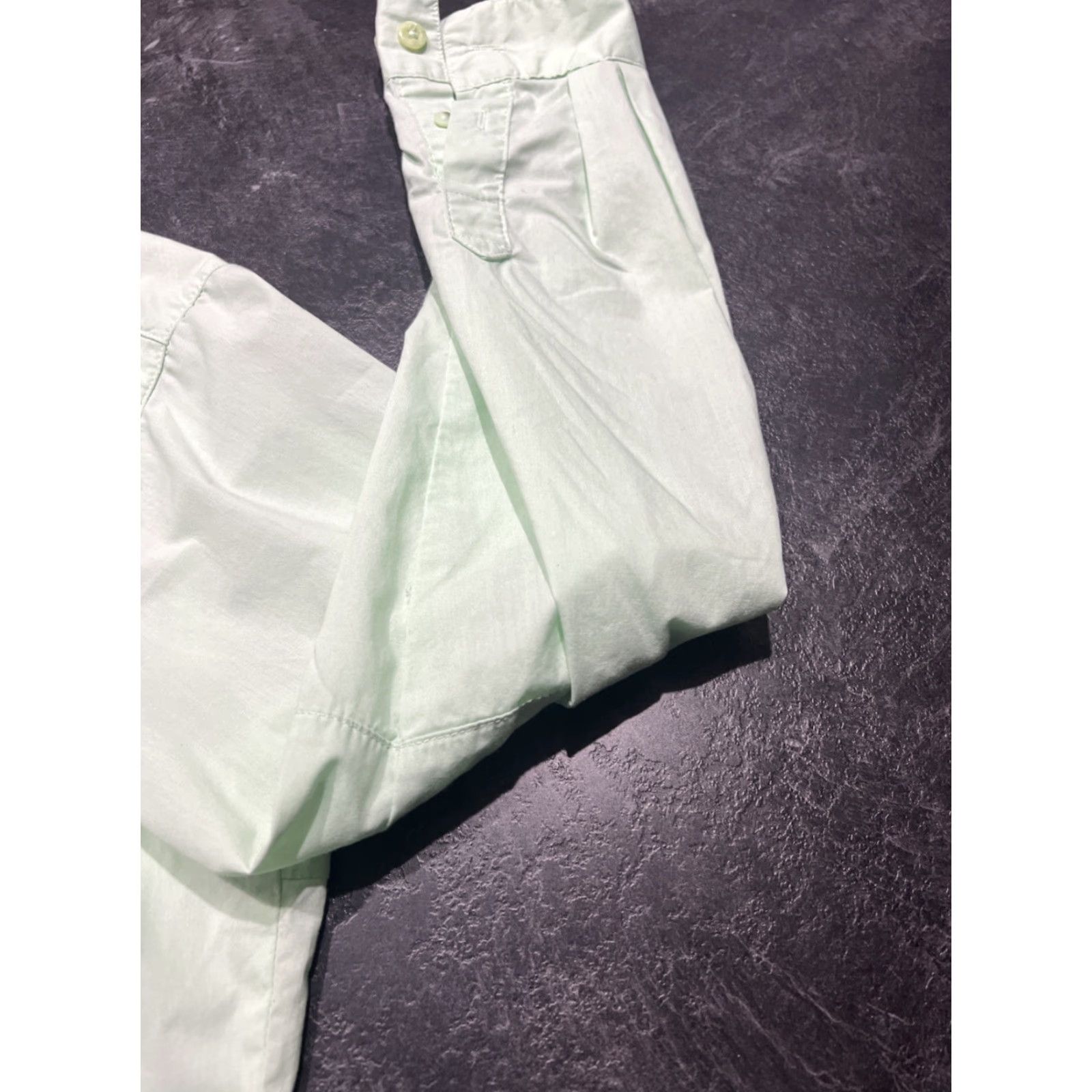 Vintage Columbia Shirt Womens L Green Breathable Lightweight PFG Short Sleeve Button-Up Fish Pockets Size L / US 10 / IT 46 - 3 Thumbnail