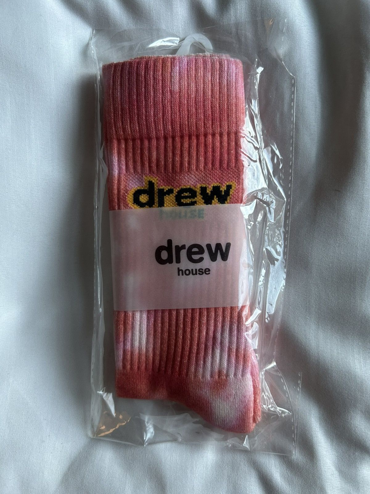 Drew House × Justin Bieber Drew House Socks Justin Bieber Tie Dye Spellout Size ONE SIZE - 3 Thumbnail