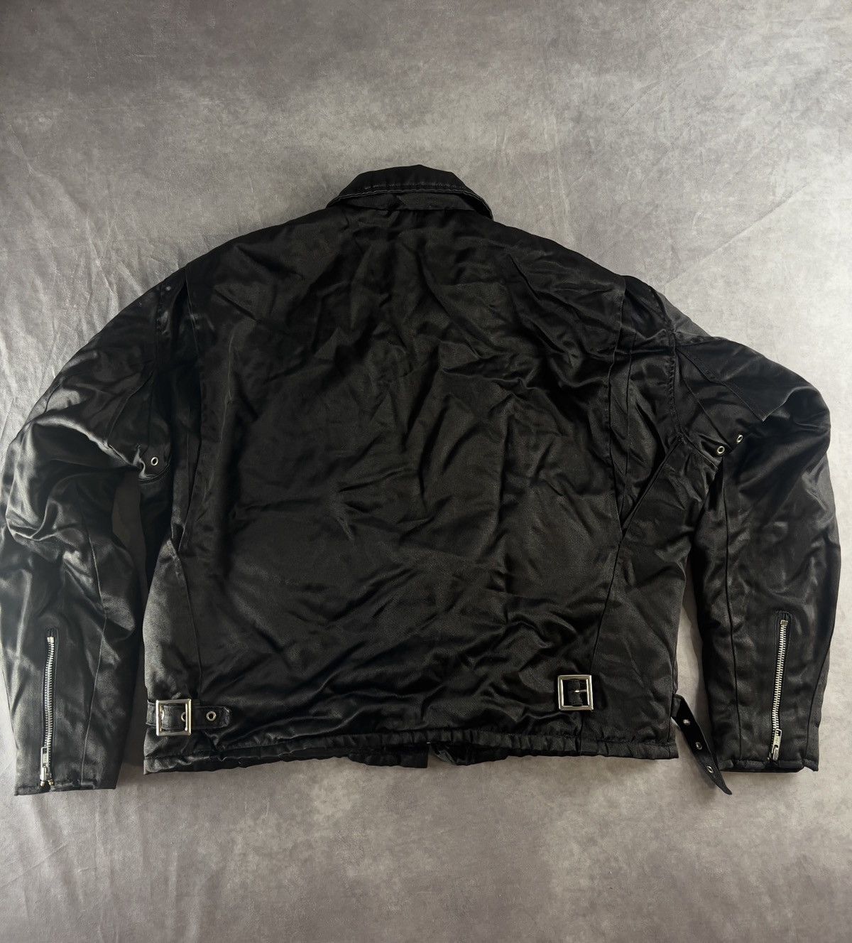 Schott Vintage Schott Motorcycle Nylon Jacket XL Size Size US XL / EU 56 / 4 - 2 Thumbnail