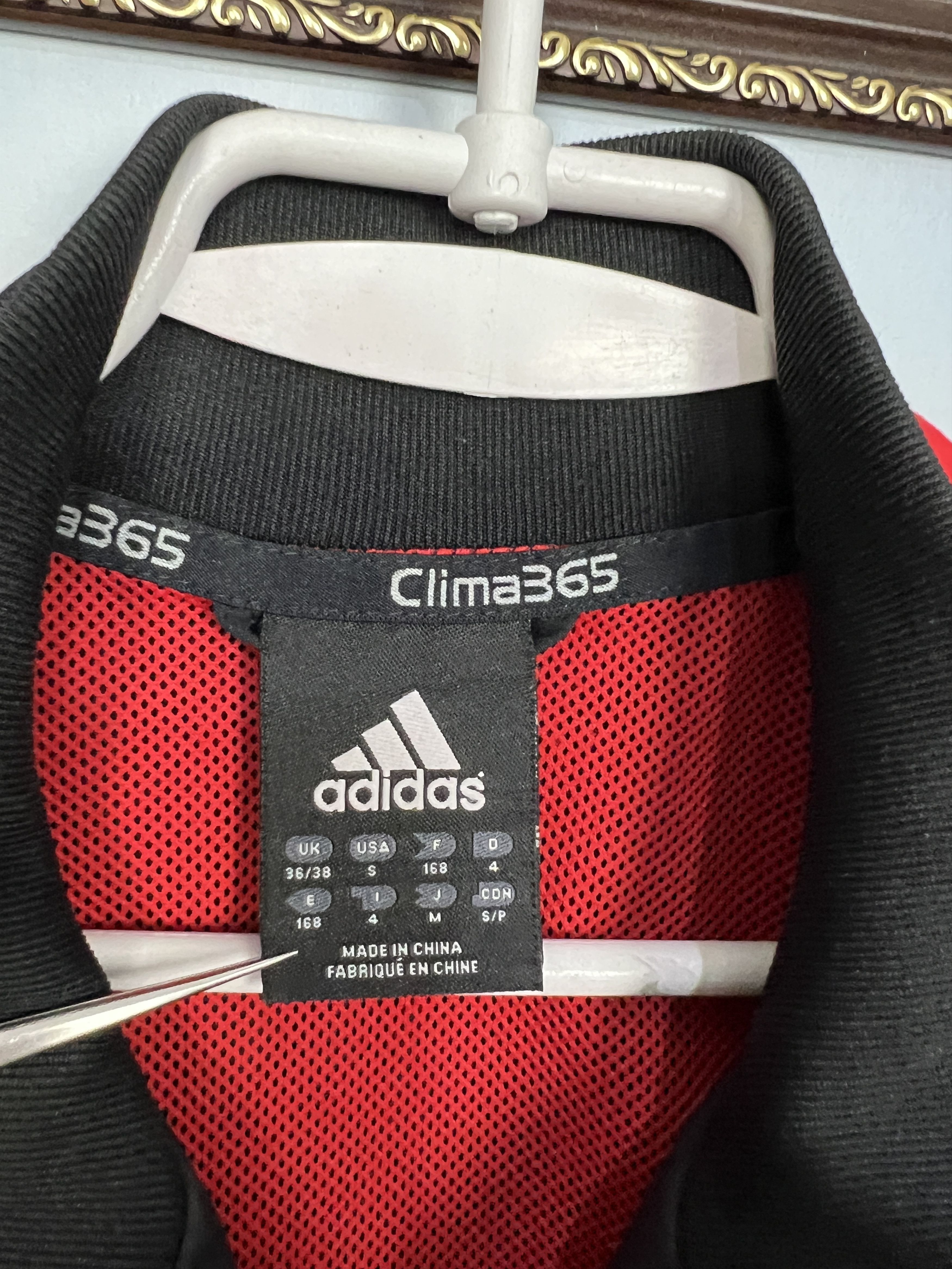 Adidas Vintage AC Milan Football Track Suit Soccer Set Jacket Pants Size US S / EU 44-46 / 1 - 8 Thumbnail