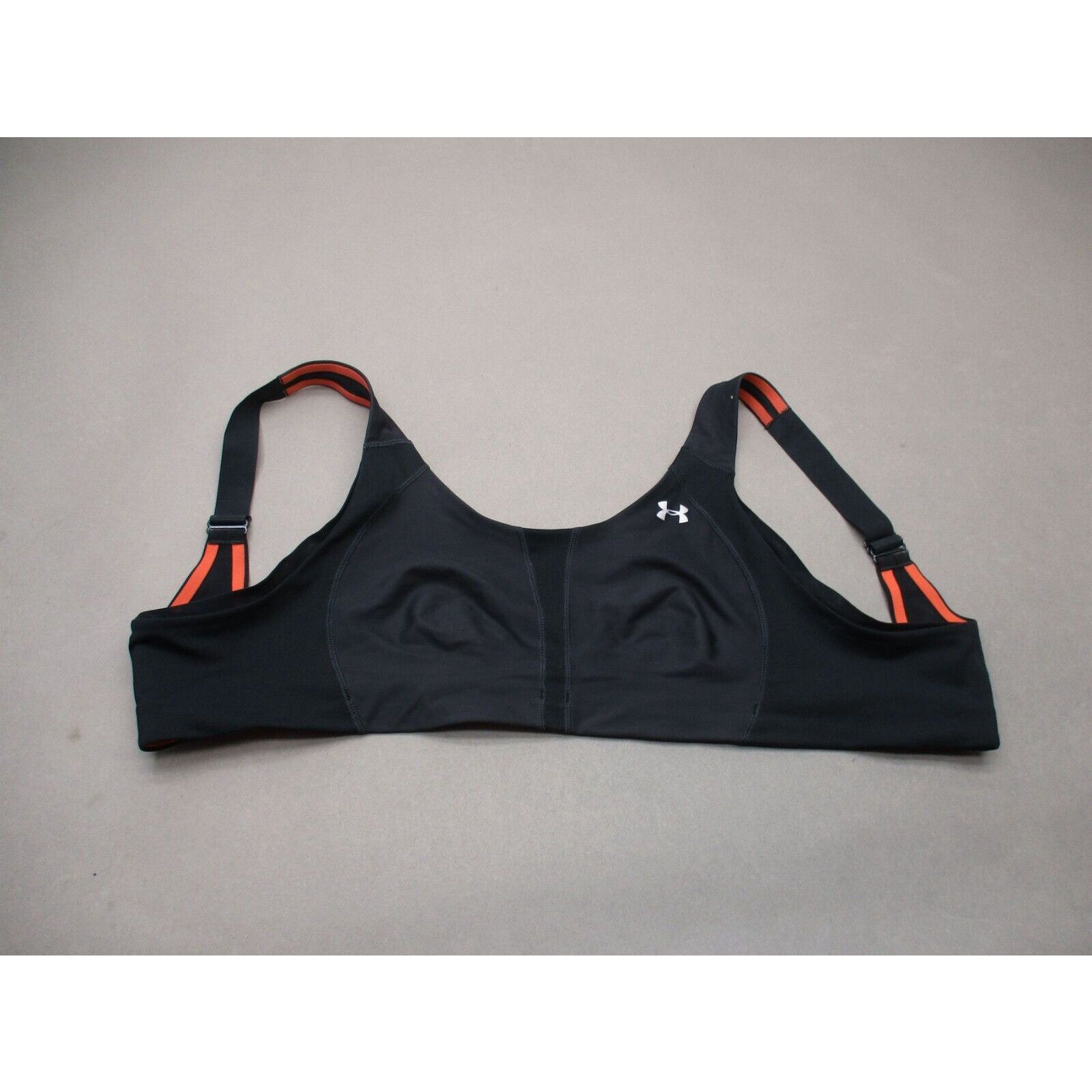 AVIA Wirefree Sports Bra Size Large Gray w/Orange