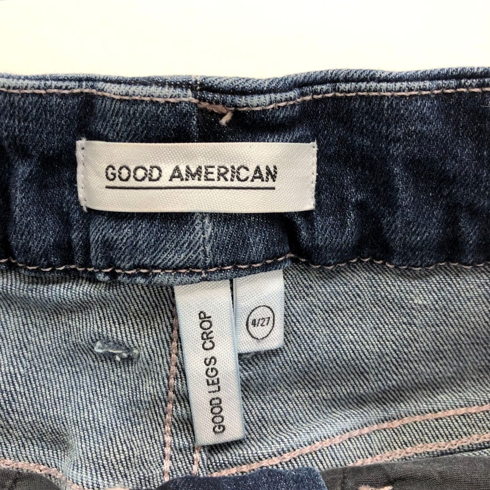 Good American Good American Good Legs Crop Jeans Shirt? Size 27" / US 4 / IT 40 - 7 Thumbnail