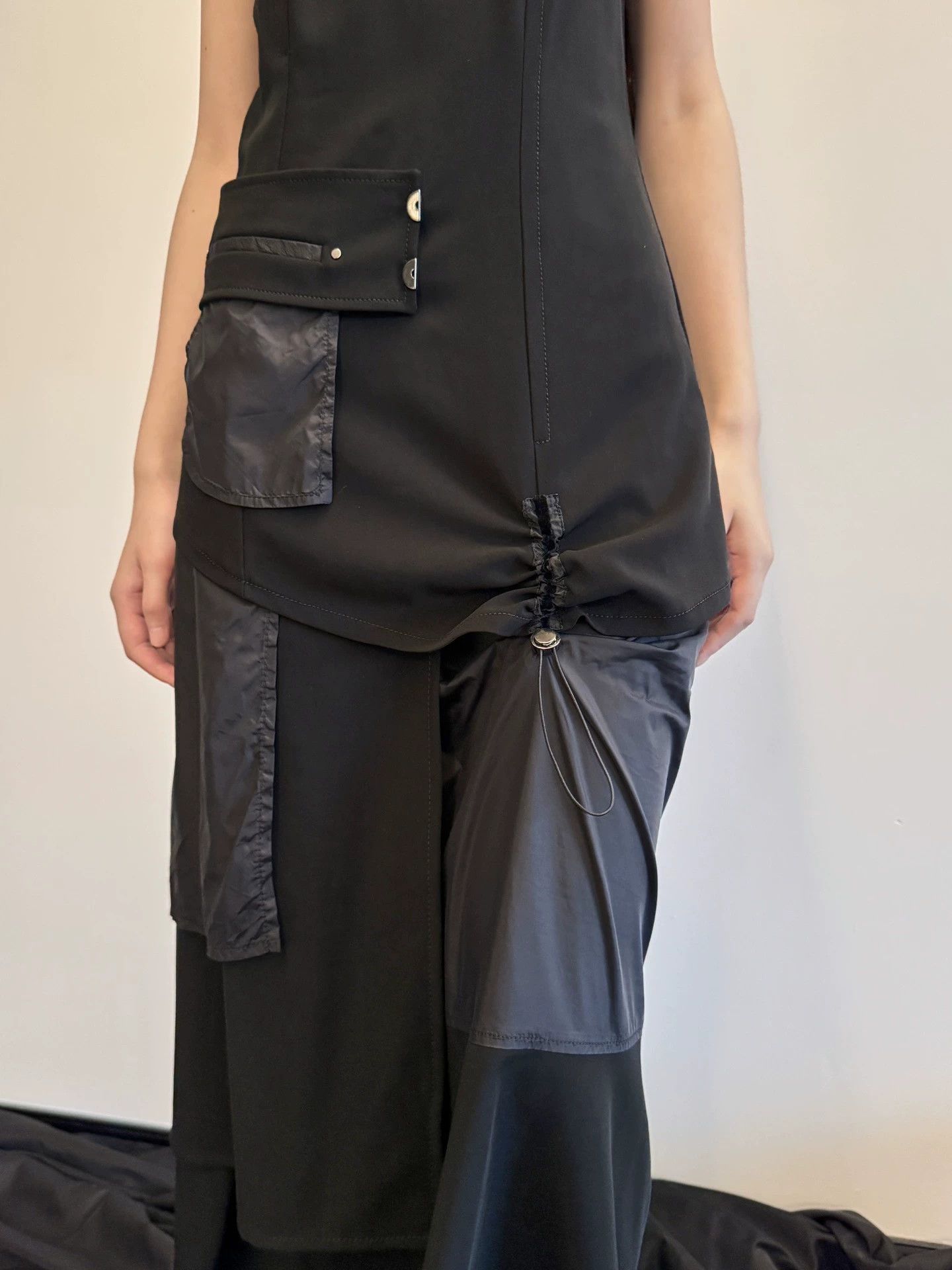 Vintage Vintage Italian Deconstructed Patch Pocket Women's Dress 36 Size XS / US 0-2 / IT 36-38 - 6 Thumbnail