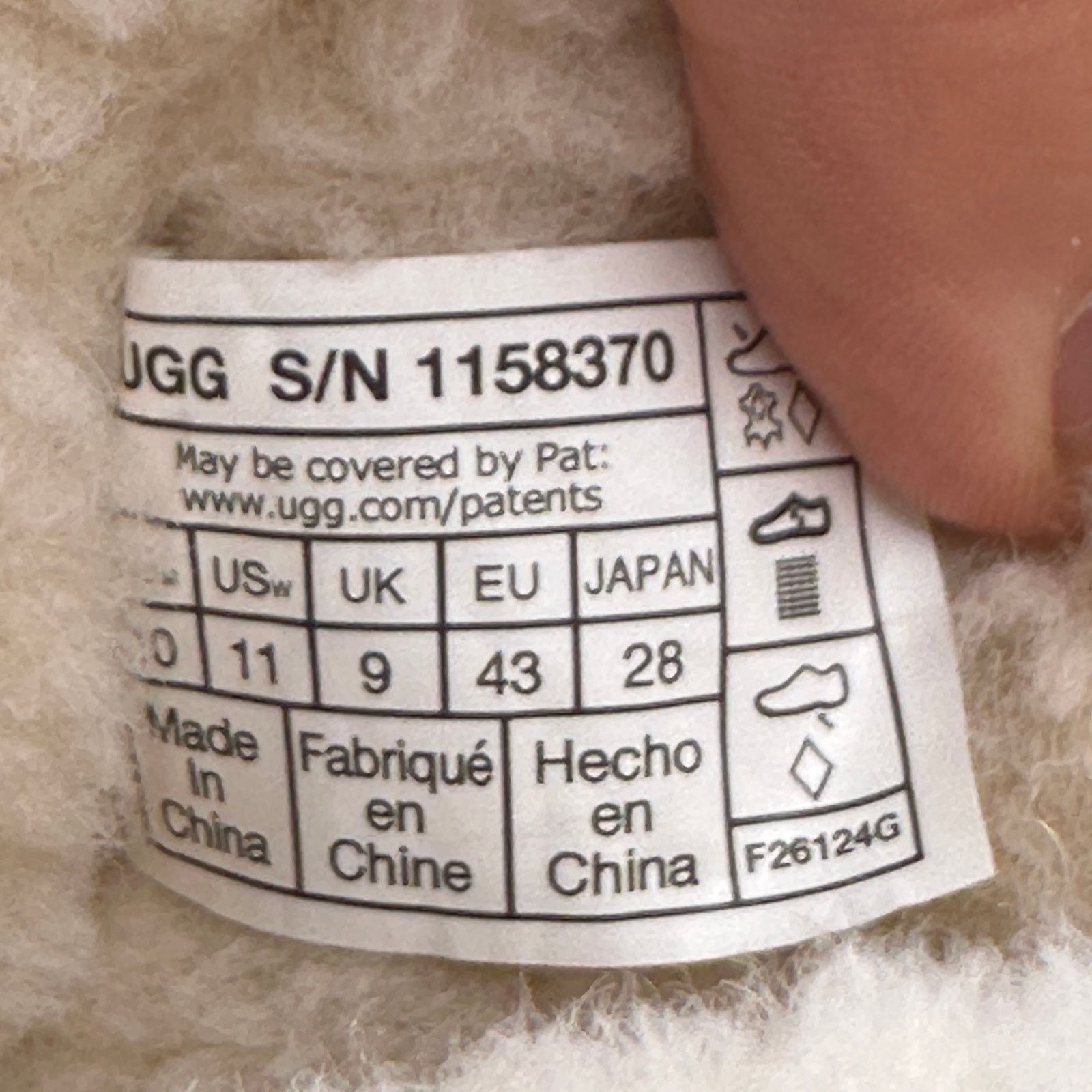 Ugg UGG Men's 10 Women's 11 CLASSIC MINI PUMPED MOLDED CHESTNUT Size US 11 / IT 41 - 6 Thumbnail
