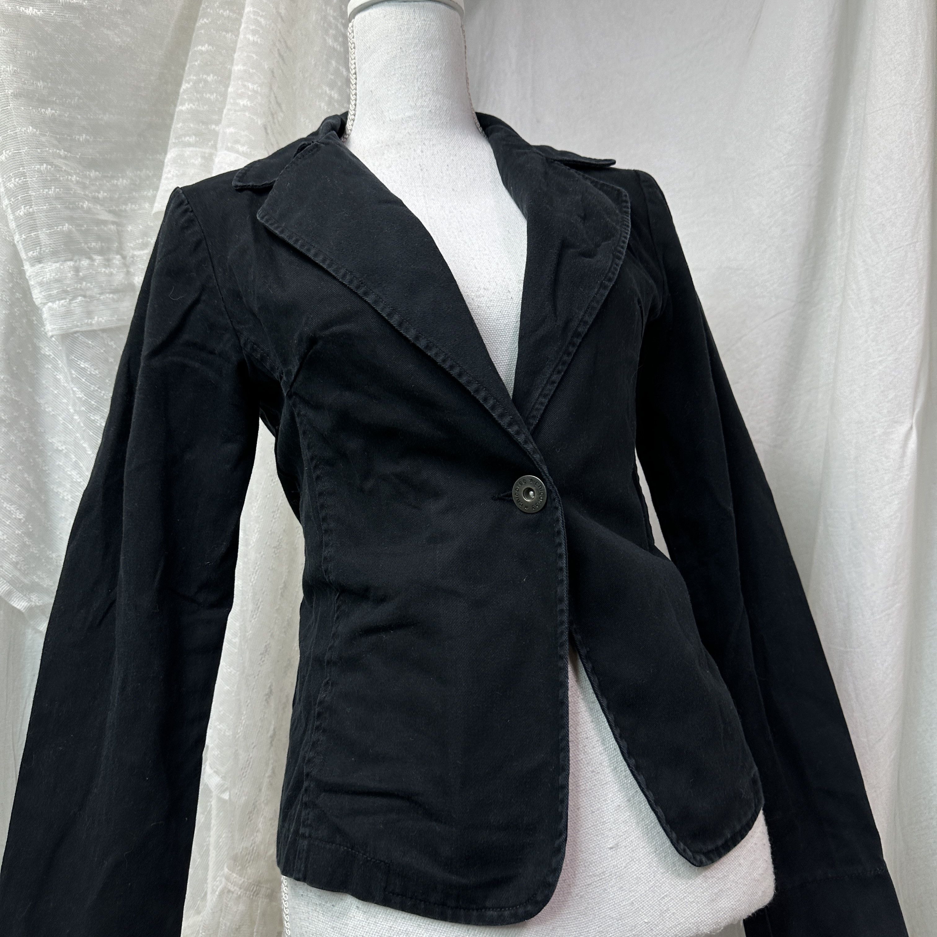 Other Vintage Avant Garde Classy Fitted Buttoned Blazer Y2K Size M / US 6-8 / IT 42-44 - 2 Thumbnail