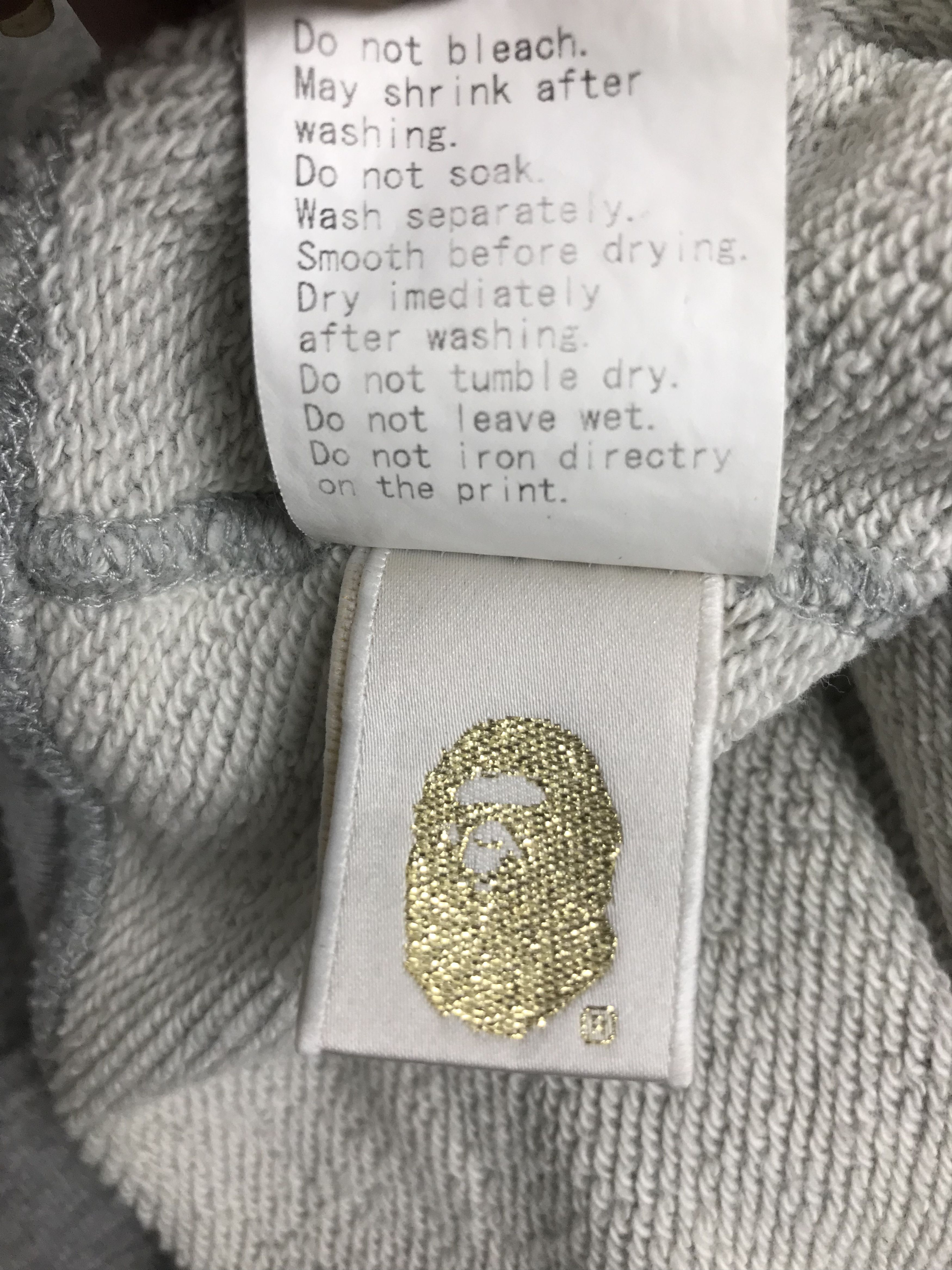 Bape × Nigo BAPE A.S.N.K.A Pullover Long Hoodie Size S / US 4 / IT 40 - 7 Thumbnail