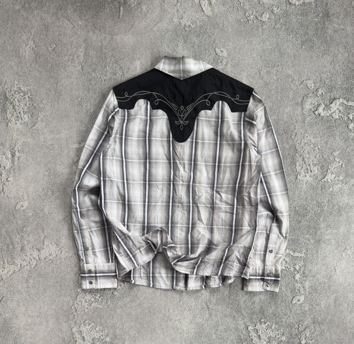 Cowboy Equipment × Stars & Stripes × Vintage Stars & Stripes M western cowgirl🤠 shirts button long sleeve Size M / US 6-8 / IT 42-44 - 12 Thumbnail