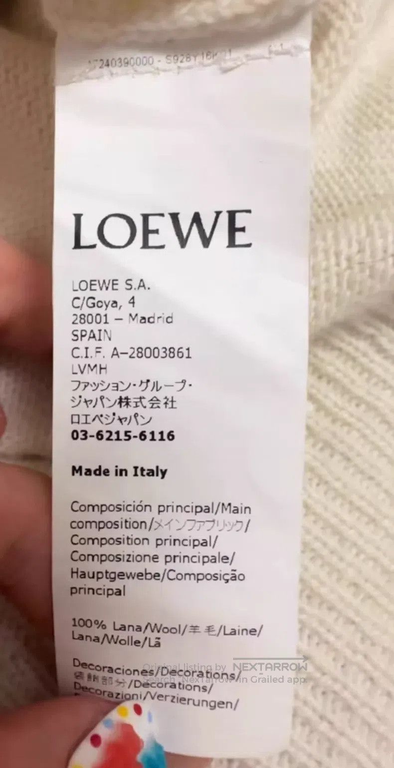 Loewe Loewe Spirited Away co-branded black coal ball cardigan sw Size S / US 4 / IT 40 - 8 Thumbnail