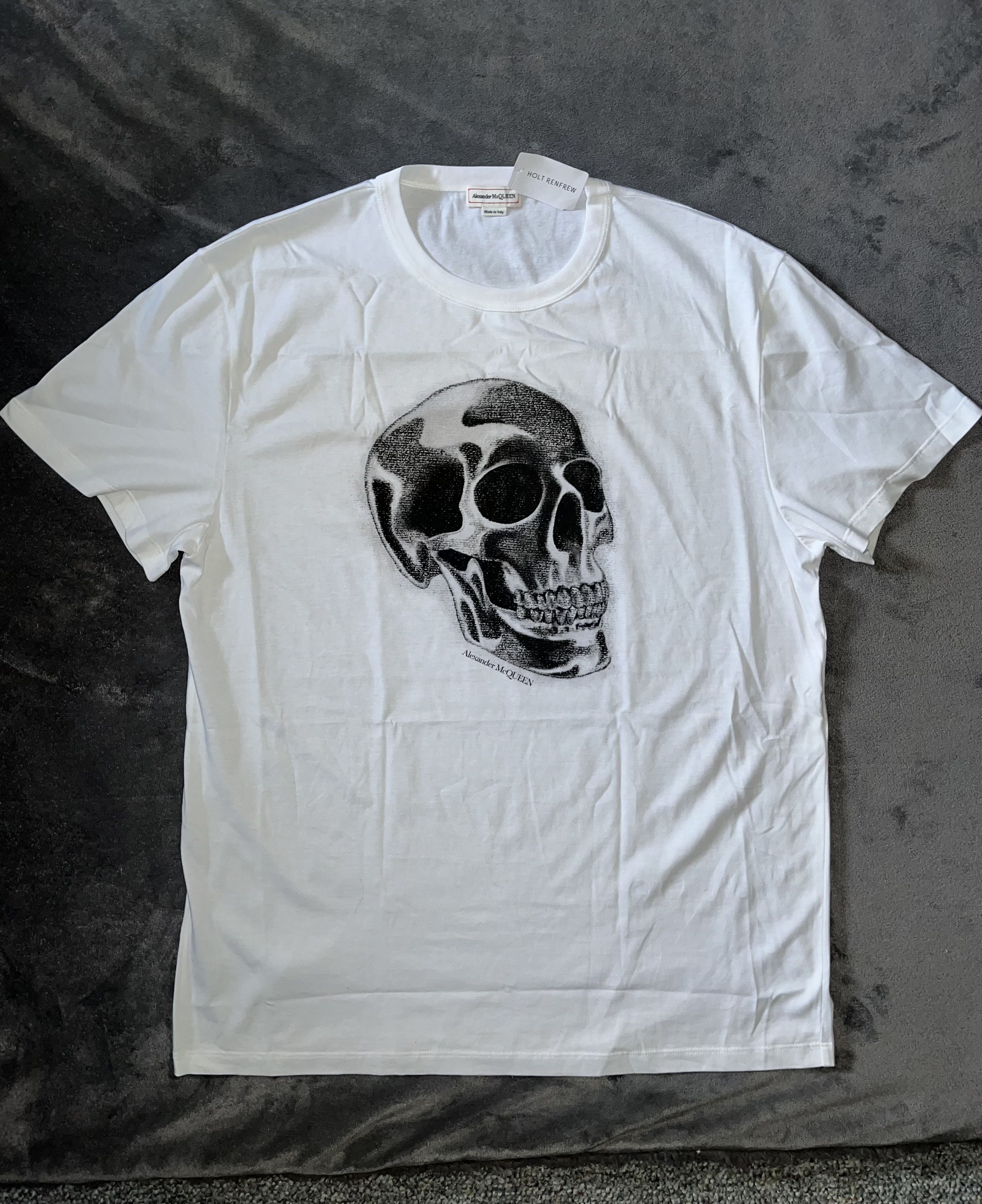 Alexander McQueen Skull Print T-Shirt