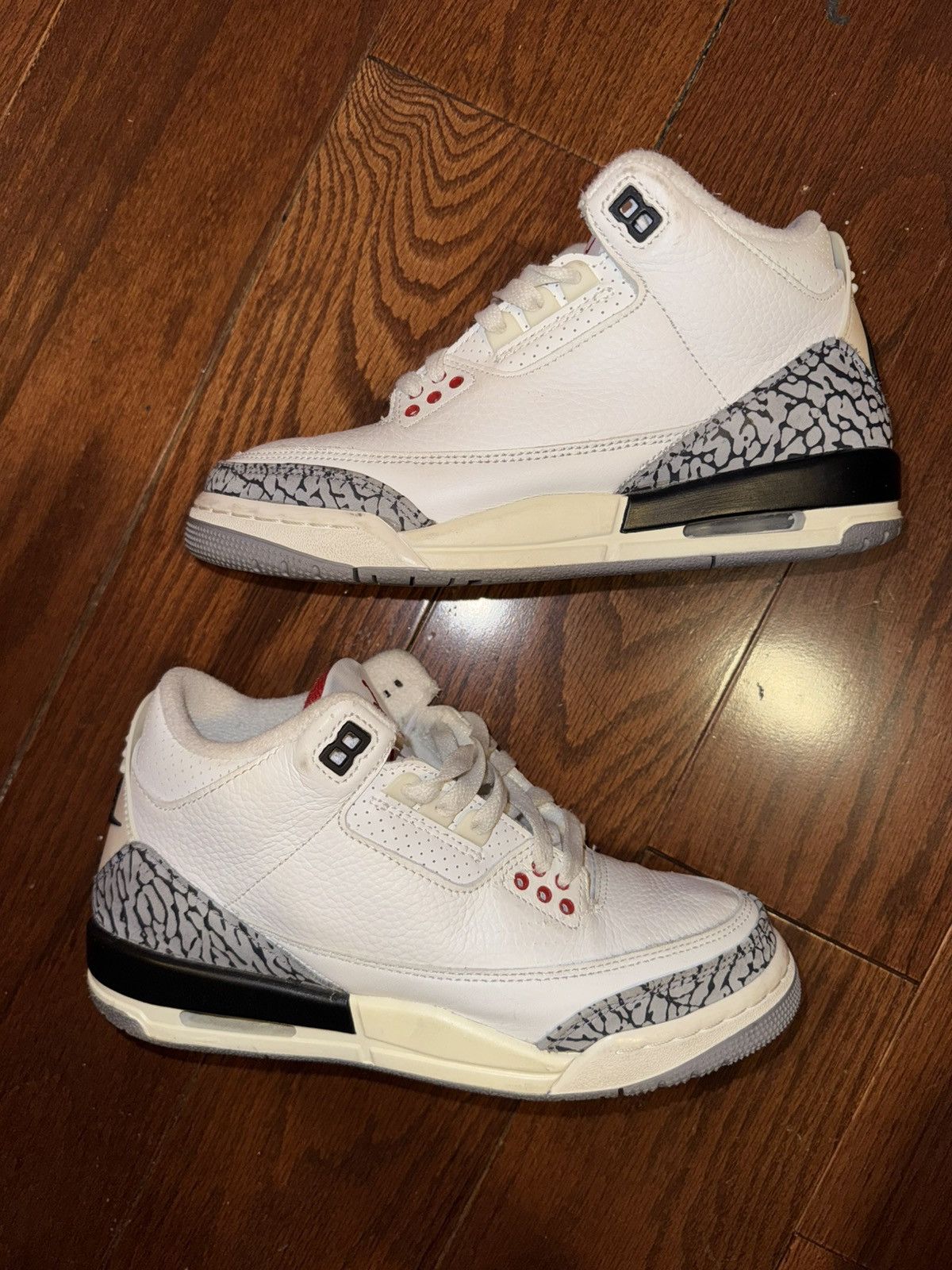 Jordan Brand Jordan 3 White Cement Size US 5.5 / EU 38 - 3 Thumbnail