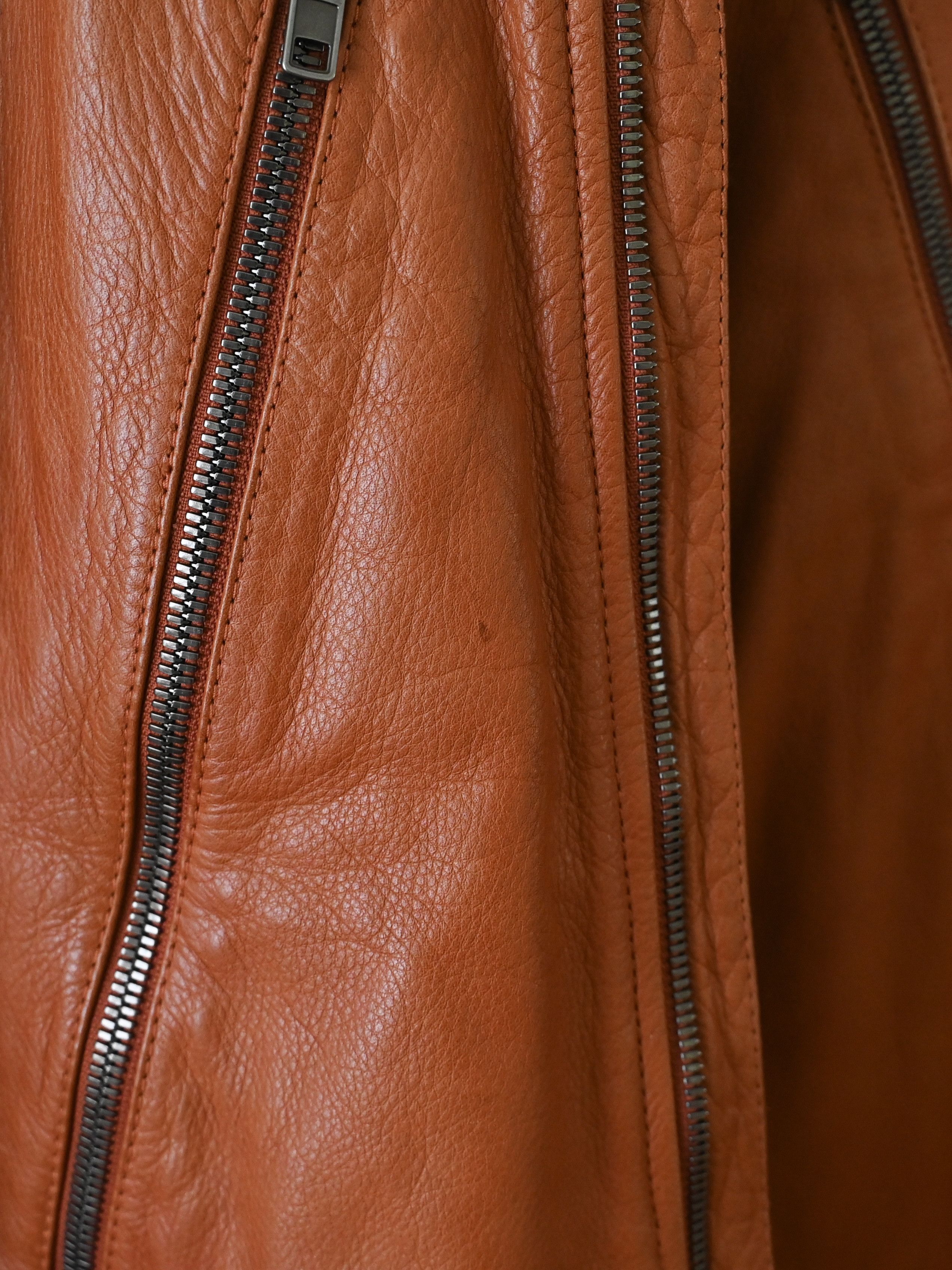Maison Margiela 2006 5 Zip Leather Moto Jacket Size US M / EU 48-50 / 2 - 15 Thumbnail