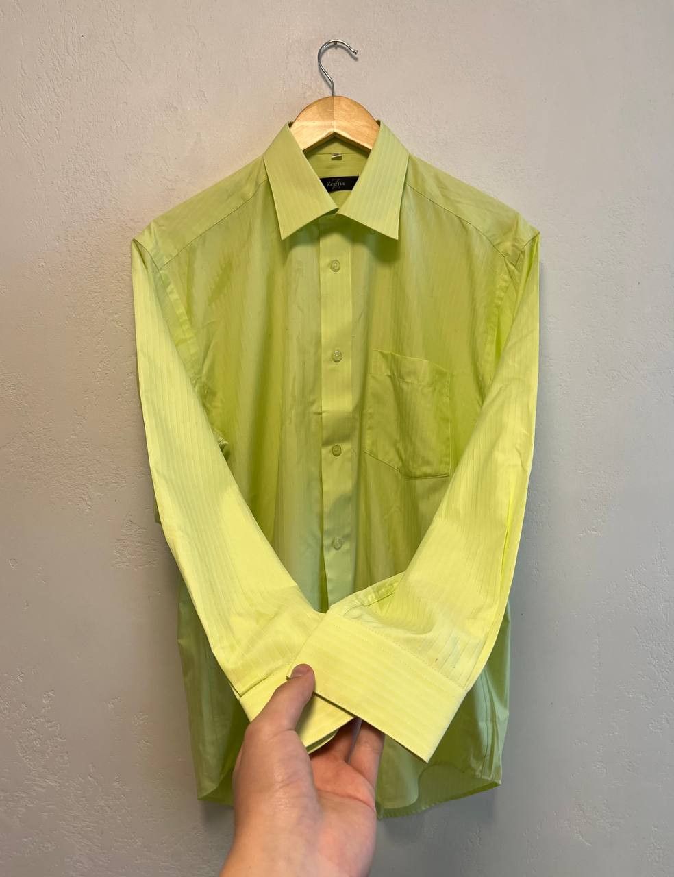 Z Zegna Ermenegildo Zegna Shirt Striped Button Up Classic Old Money Size US M / EU 48-50 / 2 - 2 Thumbnail