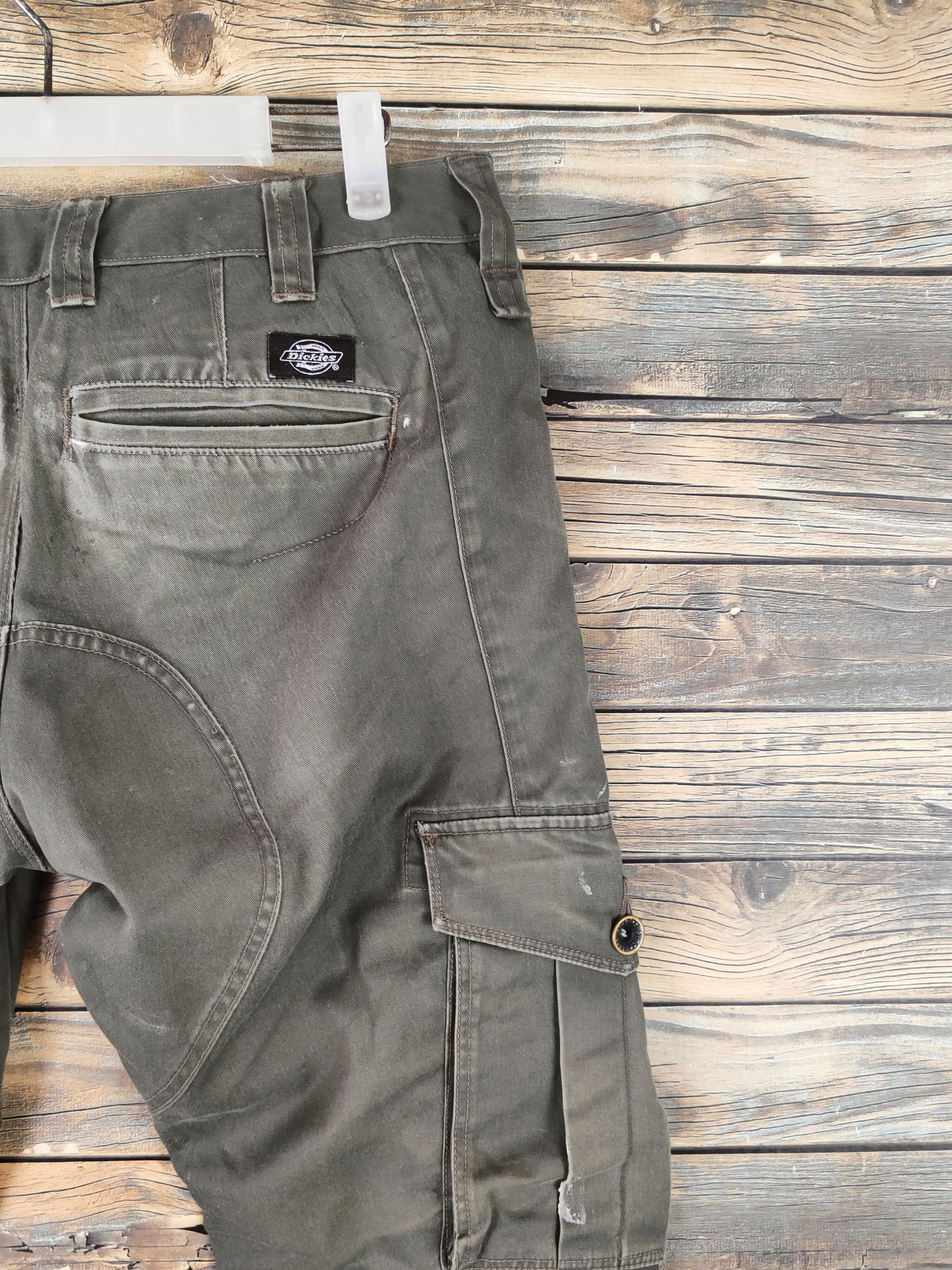 Dickies DL Dickies Olive Multipocket Cargo Pants #46-091 Size US 32 / EU 48 - 11 Thumbnail
