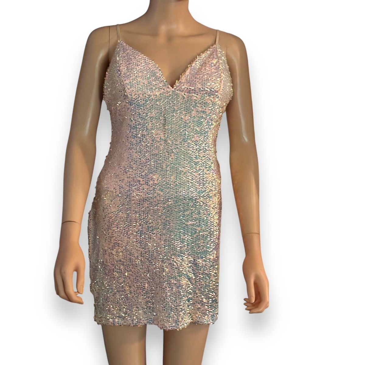 Other Fashion Nova Keep Your Shine sequined mini dress Size XL / US 12-14 / IT 48-50 - 4 Thumbnail