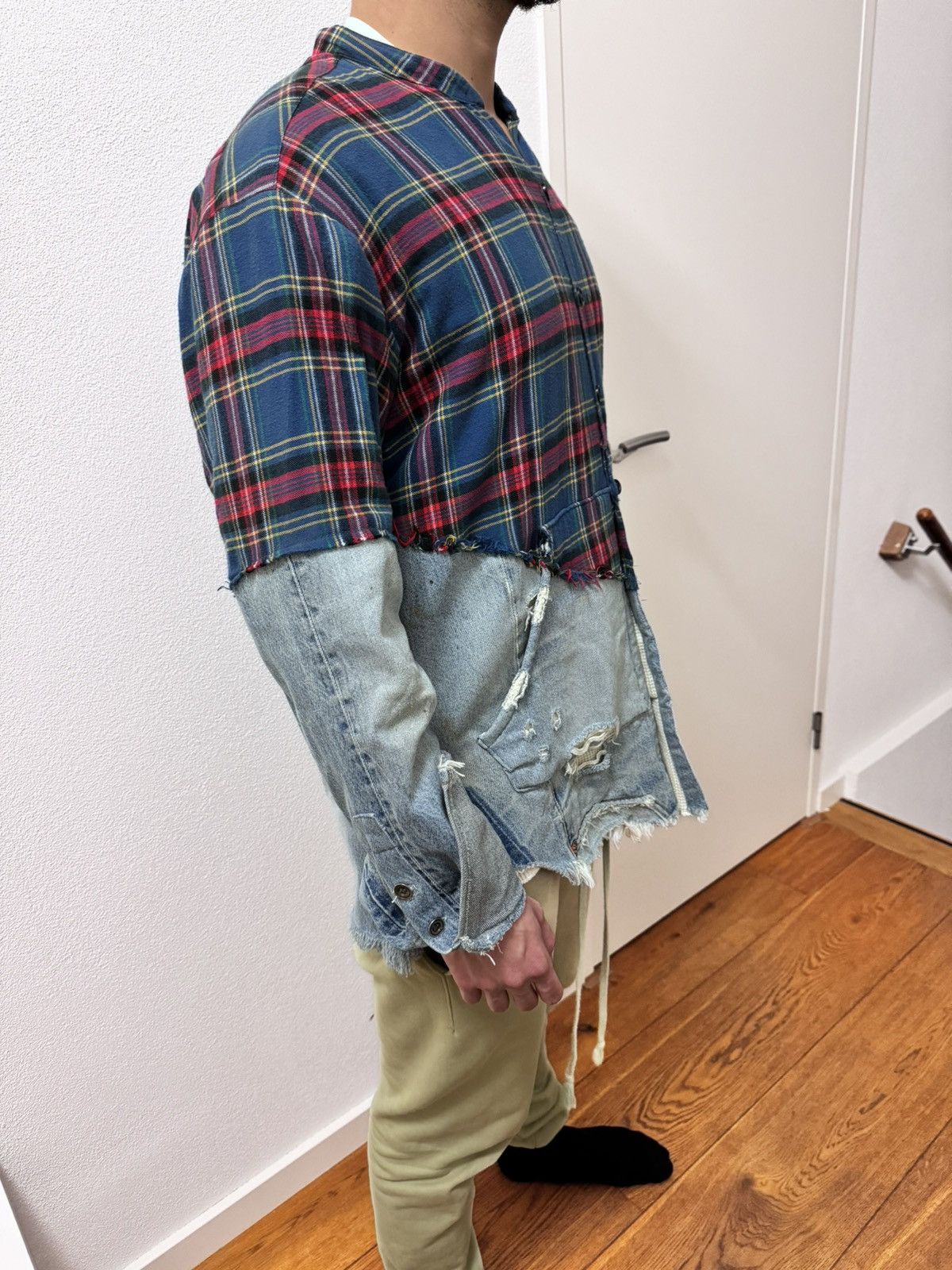 Greg Lauren Greg Lauren 50/50 shirt jacket Size US M / EU 48-50 / 2 - 2 Thumbnail