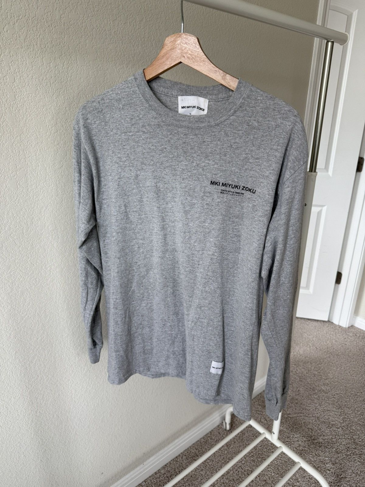 Mki Miyuki Zoku Tokyo Style Timeline L/S T-Shirt Size US M / EU 48-50 / 2 - 3 Thumbnail