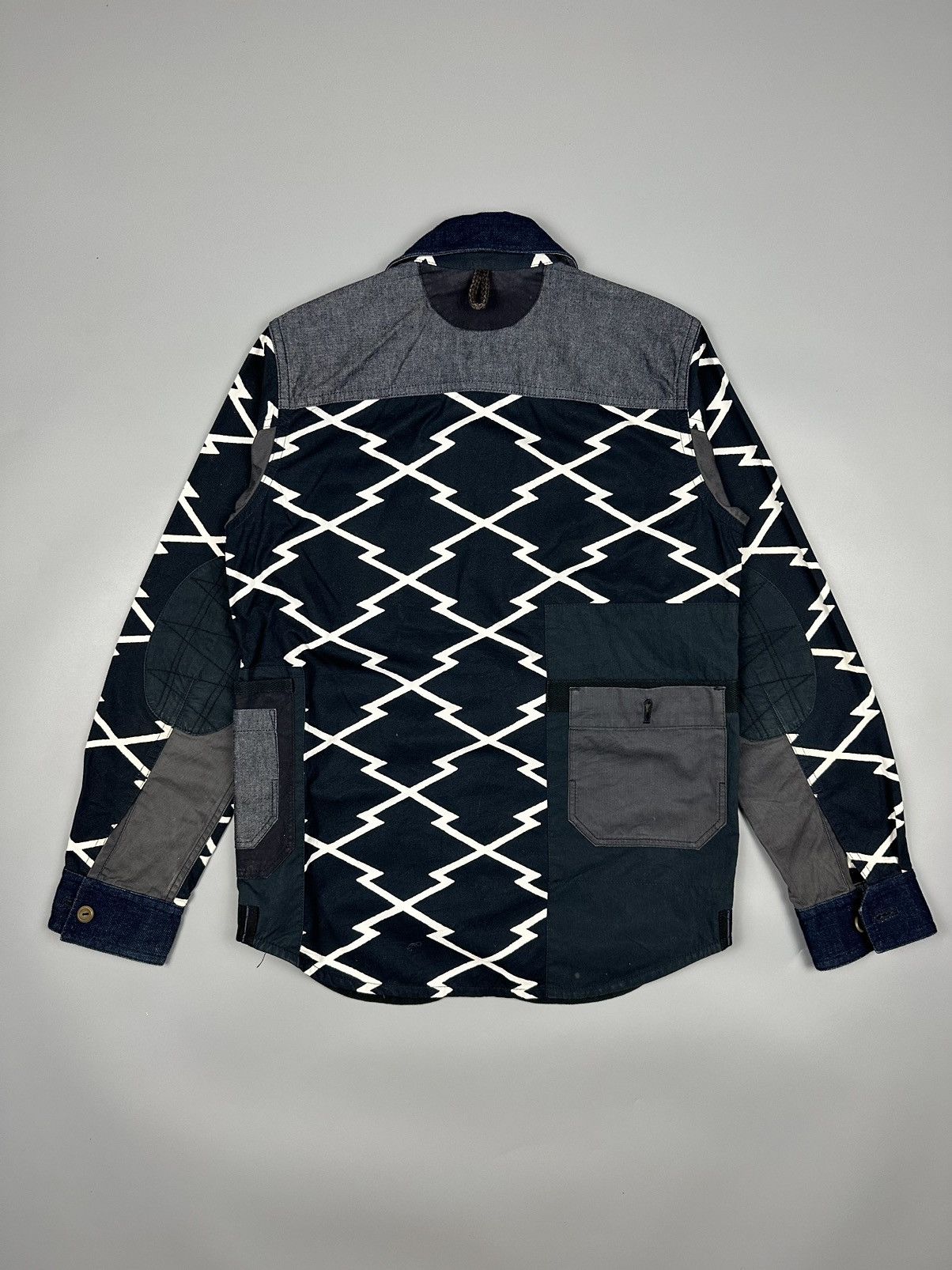 Comme des Garcons Rare Junya Watanabe Man Comme Des Garçons Tactical Patchwork Size US XS / EU 42 / 0 - 2 Thumbnail
