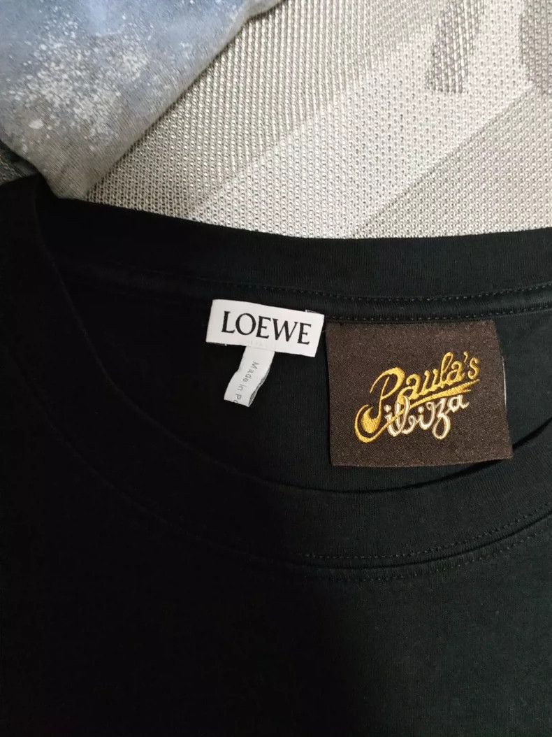 Loewe LOEWE Black printed T-shirt in short sleeves Size S / US 4 / IT 40 - 2 Thumbnail