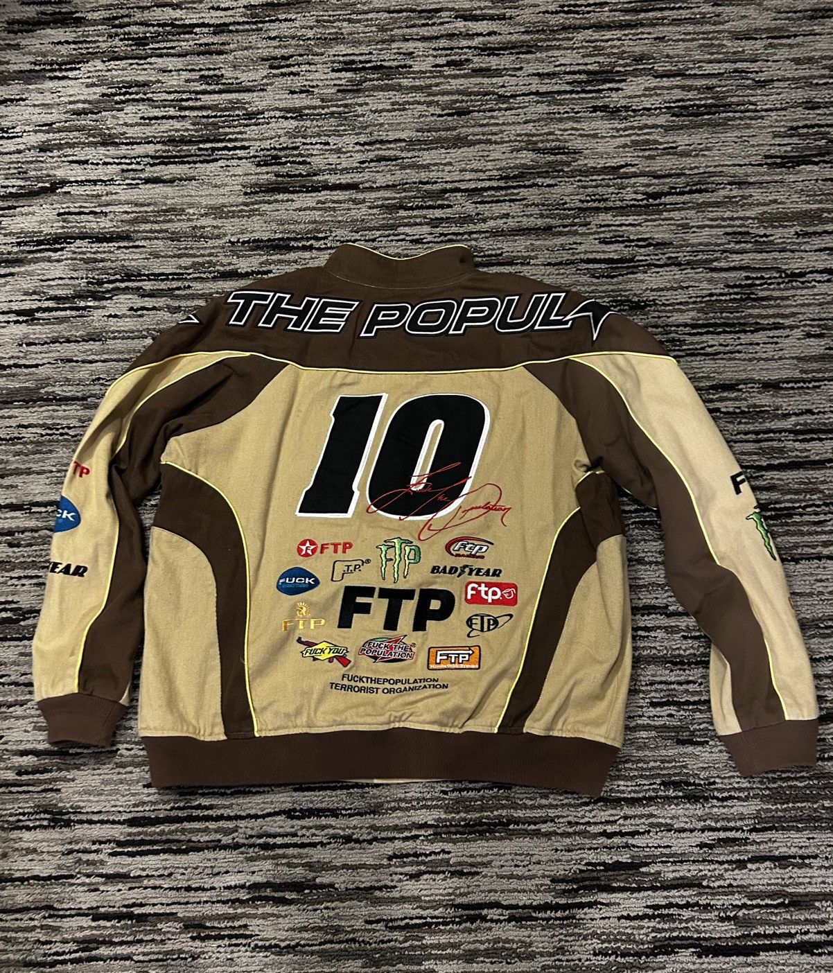 Fuck The Population FTP Pit Crew Jacket Size US M / EU 48-50 / 2 - 2 Thumbnail