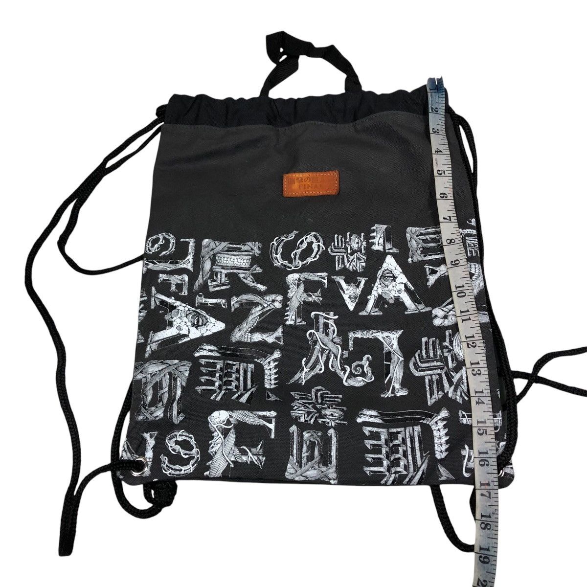 Japanese Brand 📌Vintage Biker Bag Final Japan Over Print Design Size ONE SIZE - 12 Thumbnail