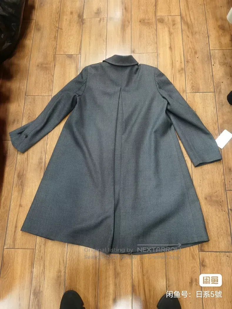 Comme des Garcons Comme Des Garcons Light Gray Full Wool Oversized Fashionab Size S / US 4 / IT 40 - 2 Thumbnail