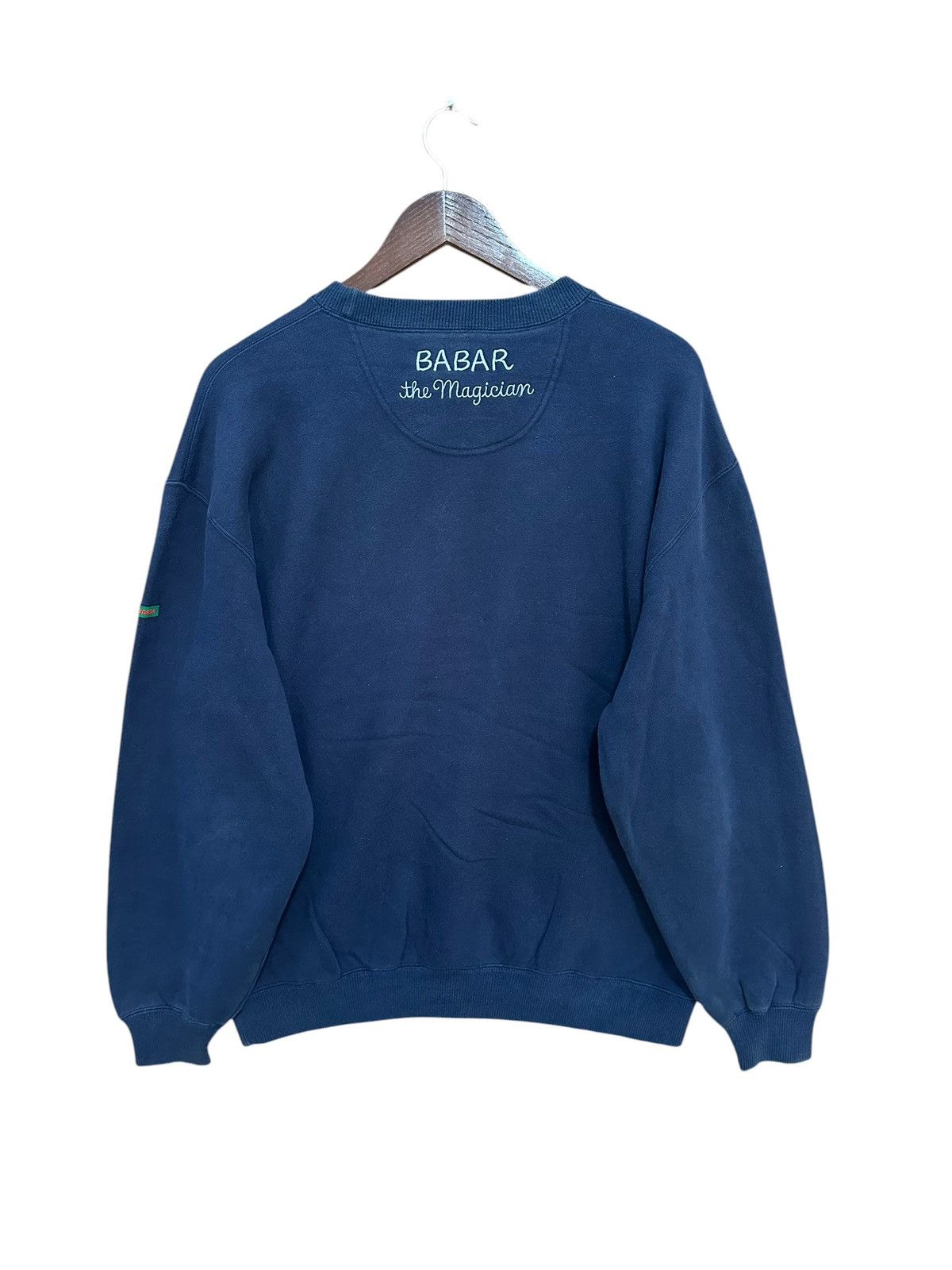 Vintage Vintage Babar The Elephant Sweatshirt Size US M / EU 48-50 / 2 - 2 Thumbnail