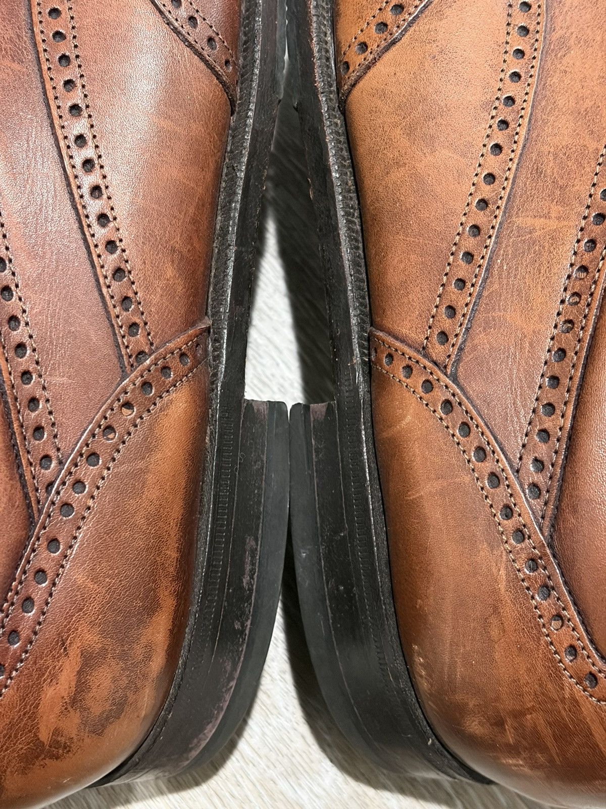 Florsheim Florsheim Magneforce Shoes Leather Wingtip Brogue Oxfords Size US 13 / EU 46 - 13 Thumbnail