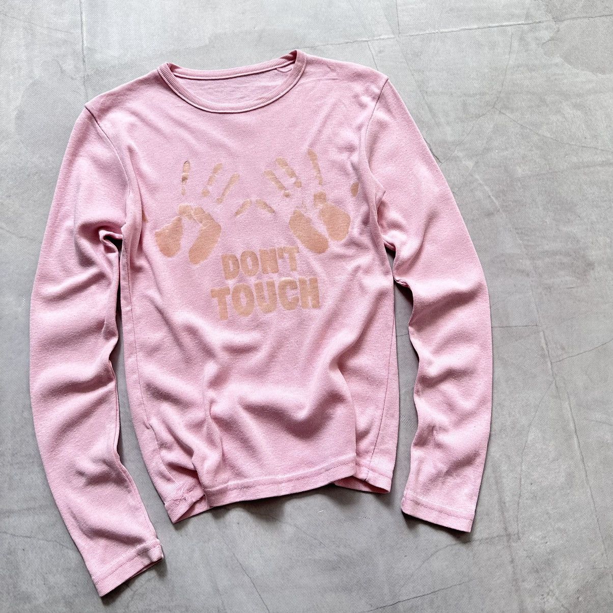 Hysteric Glamour Y2K Dont Touch Cop Copine Vibe Long Sleeve T Shirt Size S / US 4 / IT 40 - 1 Thumbnail