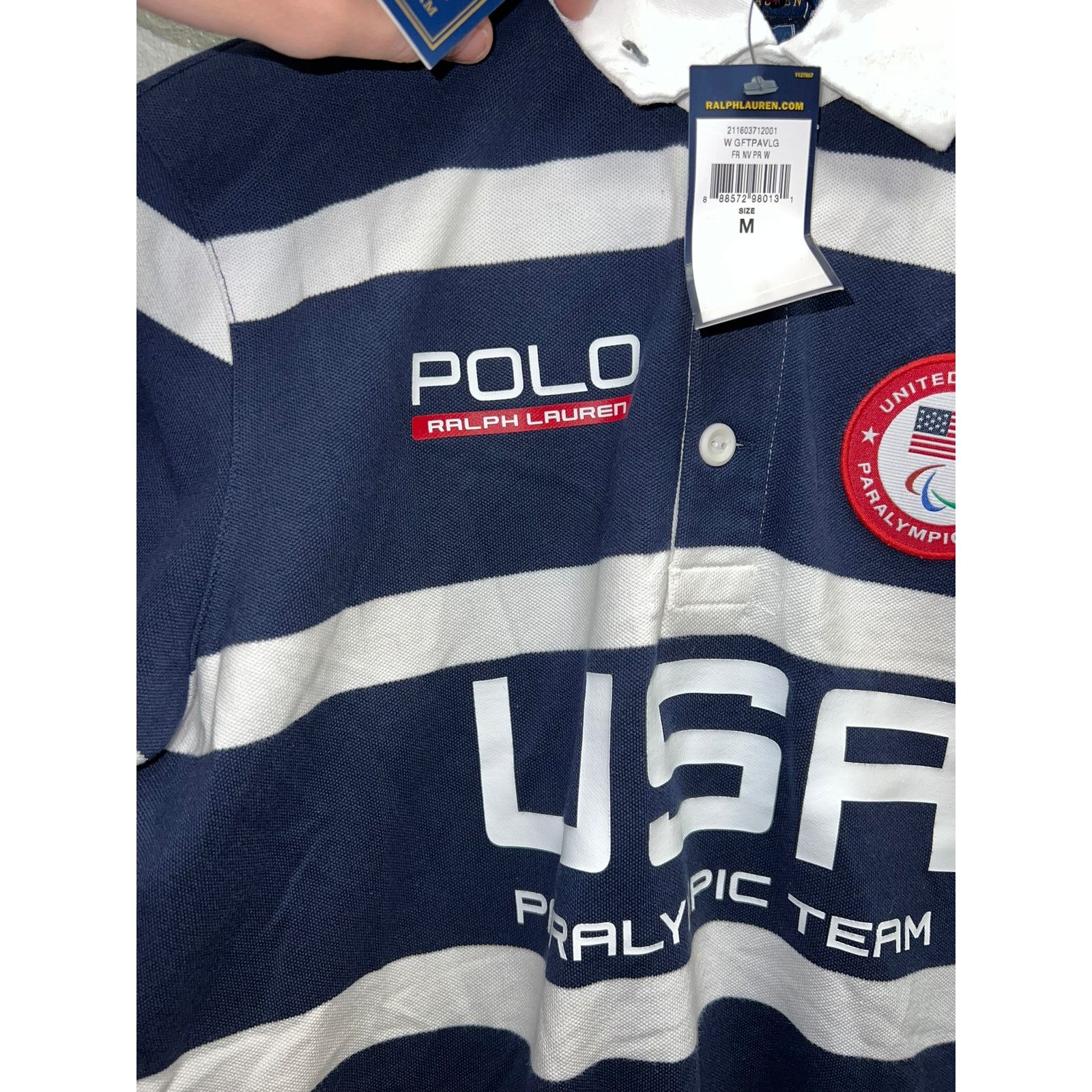 Polo Ralph Lauren Womens Polo Ralph Lauren Polo Dress Shirt USA 16 Olympics M Size M / US 6-8 / IT 42-44 - 3 Thumbnail