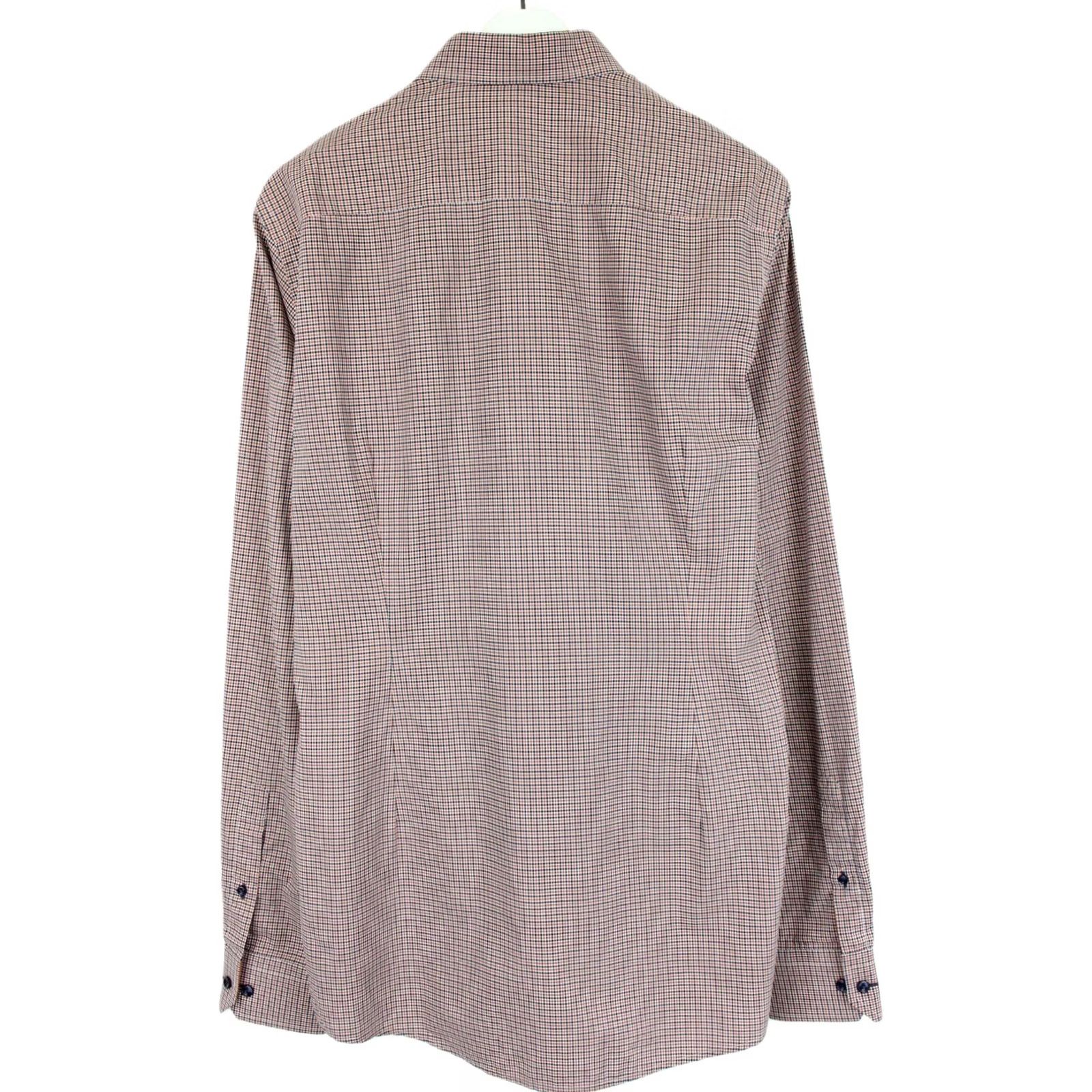 Eton Eton Slim Extra Long Sleeve Shirt Men's 42 / 16 1/2 Check Patterned Cutaway Size US XL / EU 56 / 4 - 2 Thumbnail