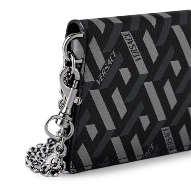 Versace o1g2r1mq0824 Size: OS / La Greca Cardholder in Multicolor Size ONE SIZE - 4 Thumbnail