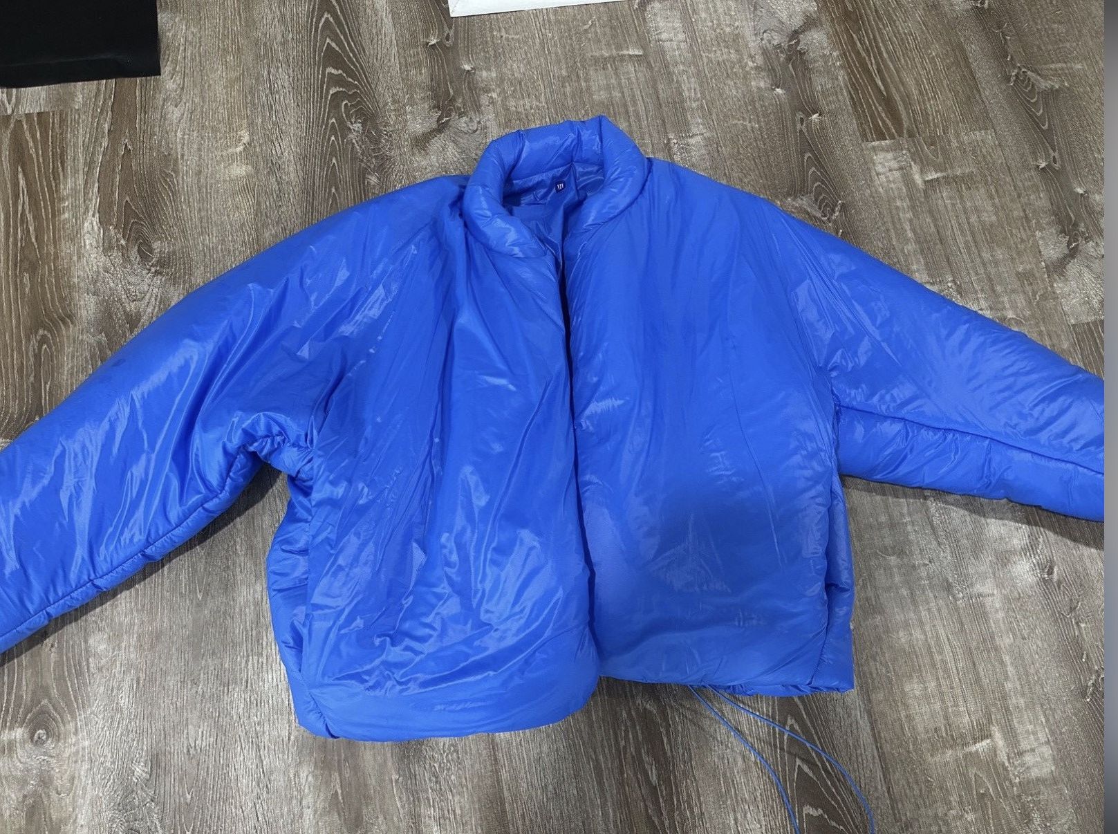 Gap × Yeezy Yeezy Gap Round Jacket Blue Puffer Size US L / EU 52-54 / 3 - 3 Thumbnail