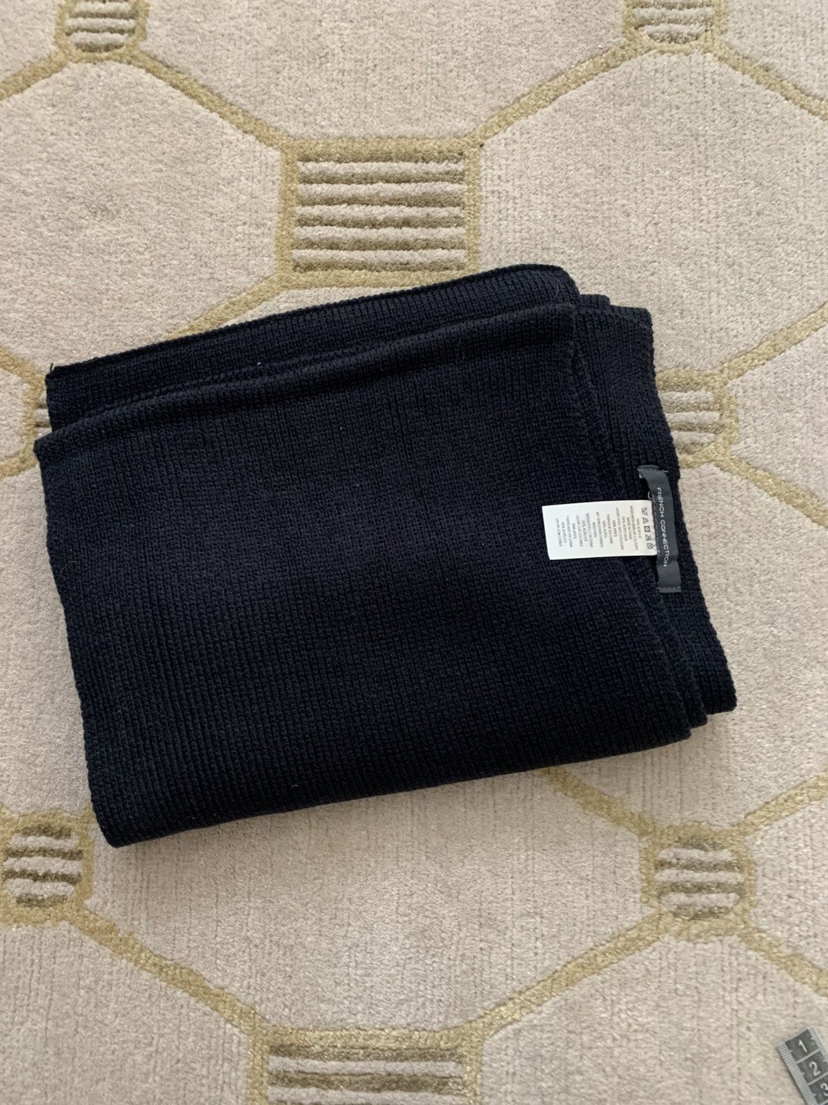 French Connection NWOT French Connection Ribbed Scarf in Navy Size ONE SIZE - 2 Thumbnail
