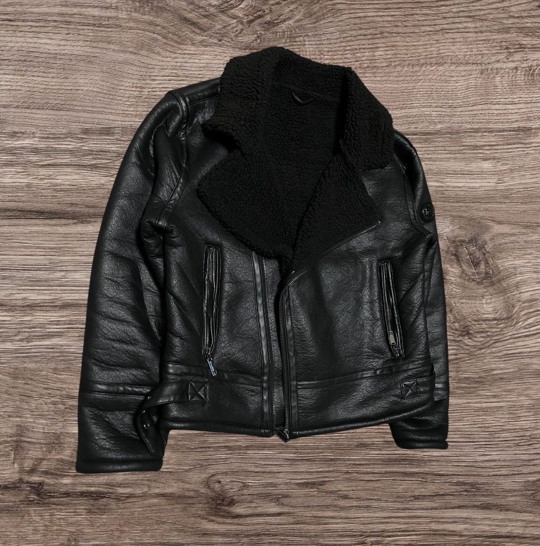 Other Red Bridge Faux Leather Aviator Jacket – Size S Size US S / EU 44-46 / 1 - 2 Thumbnail