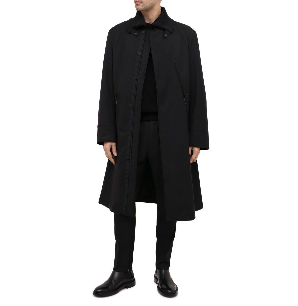Y-3 Y-3 Classic Winter Wool Padded Coat Black M Size US M / EU 48-50 / 2 - 4 Thumbnail